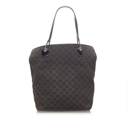 Gucci Canvas Monogram Tote Style 37