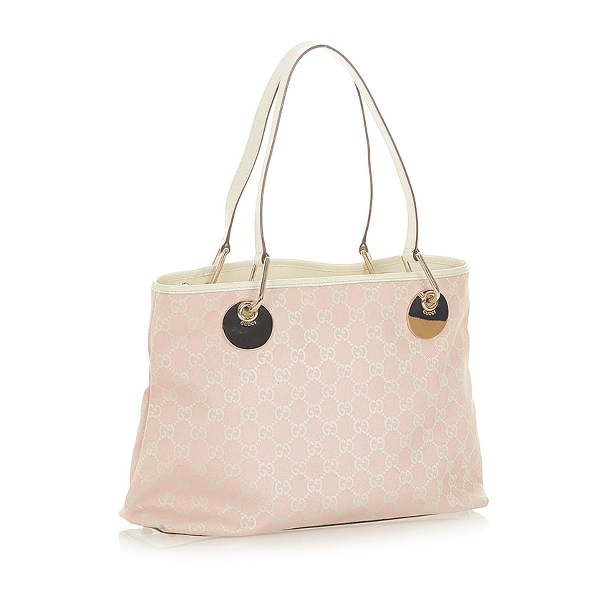 Gucci Canvas Monogram Tote Style 7