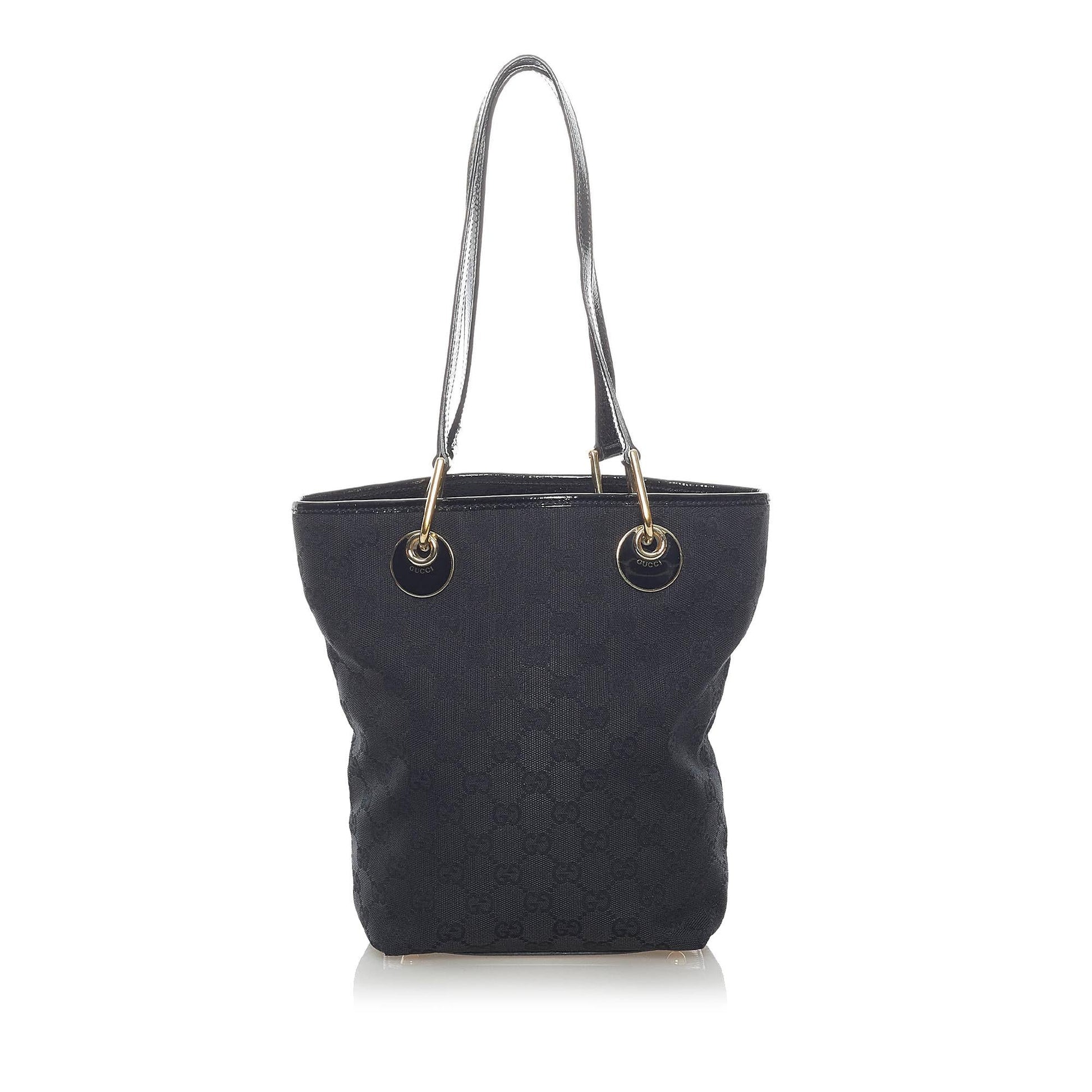 Gucci GG Canvas Eclipse Tote Bag (SHG-32617)