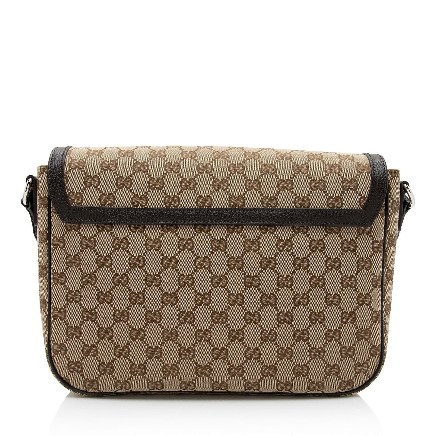 Gucci Nylon Neverfull Leather Canvas Tote