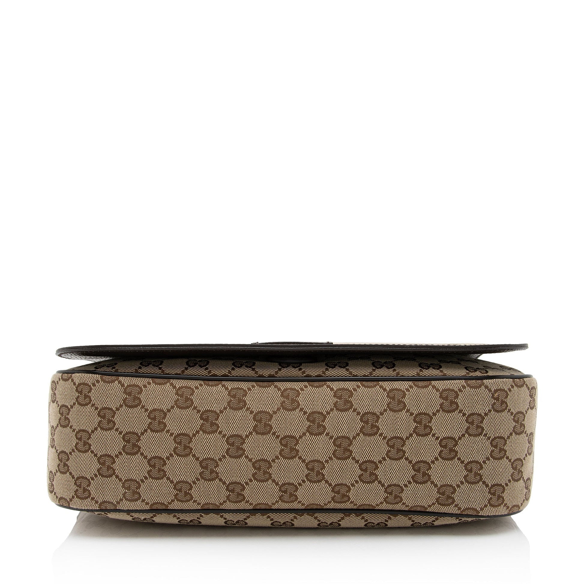 Gucci Nylon Neverfull Leather Canvas Tote