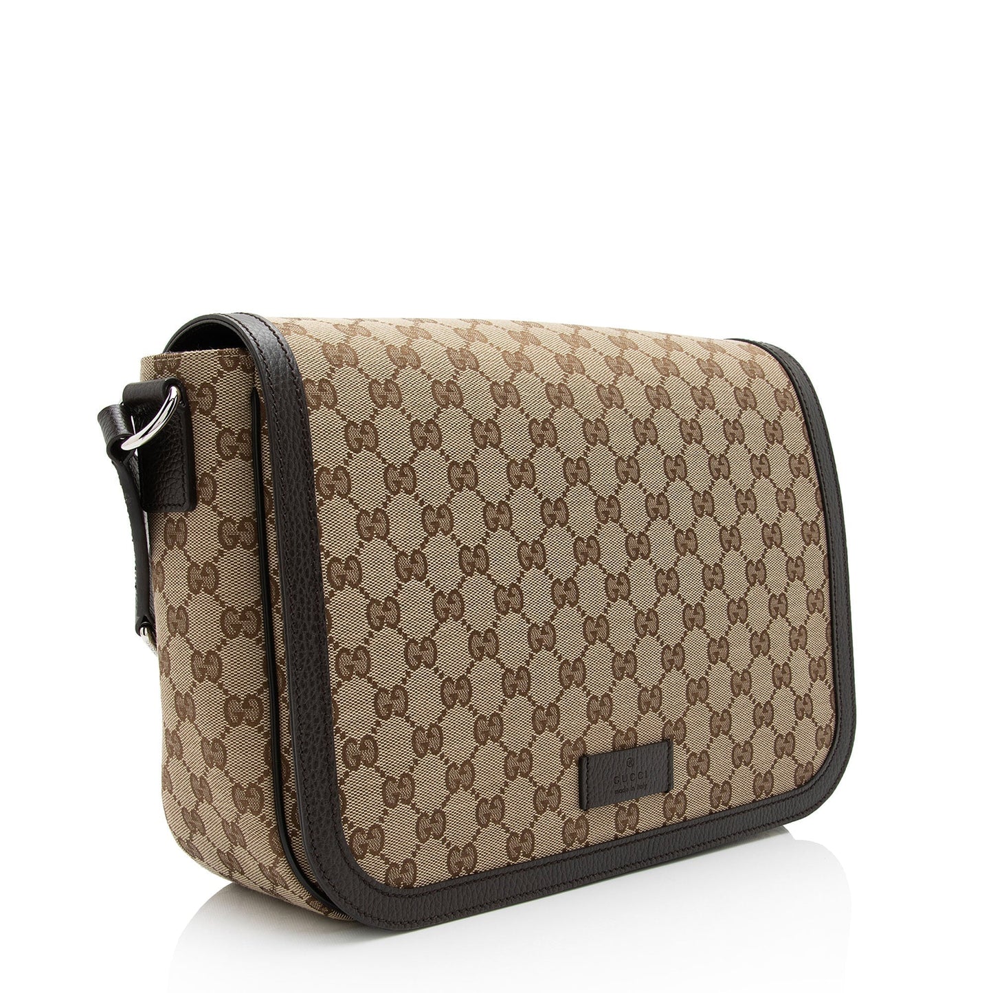 Gucci Nylon Neverfull Leather Canvas Tote