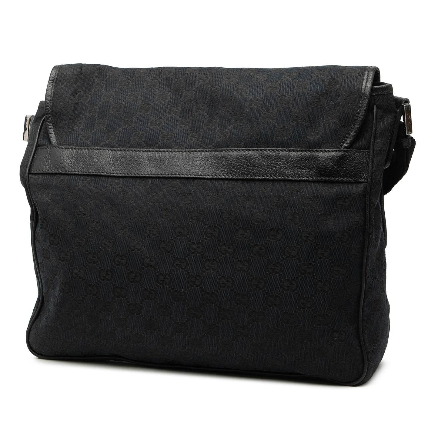 Gucci GG Canvas Flap Messenger Bag