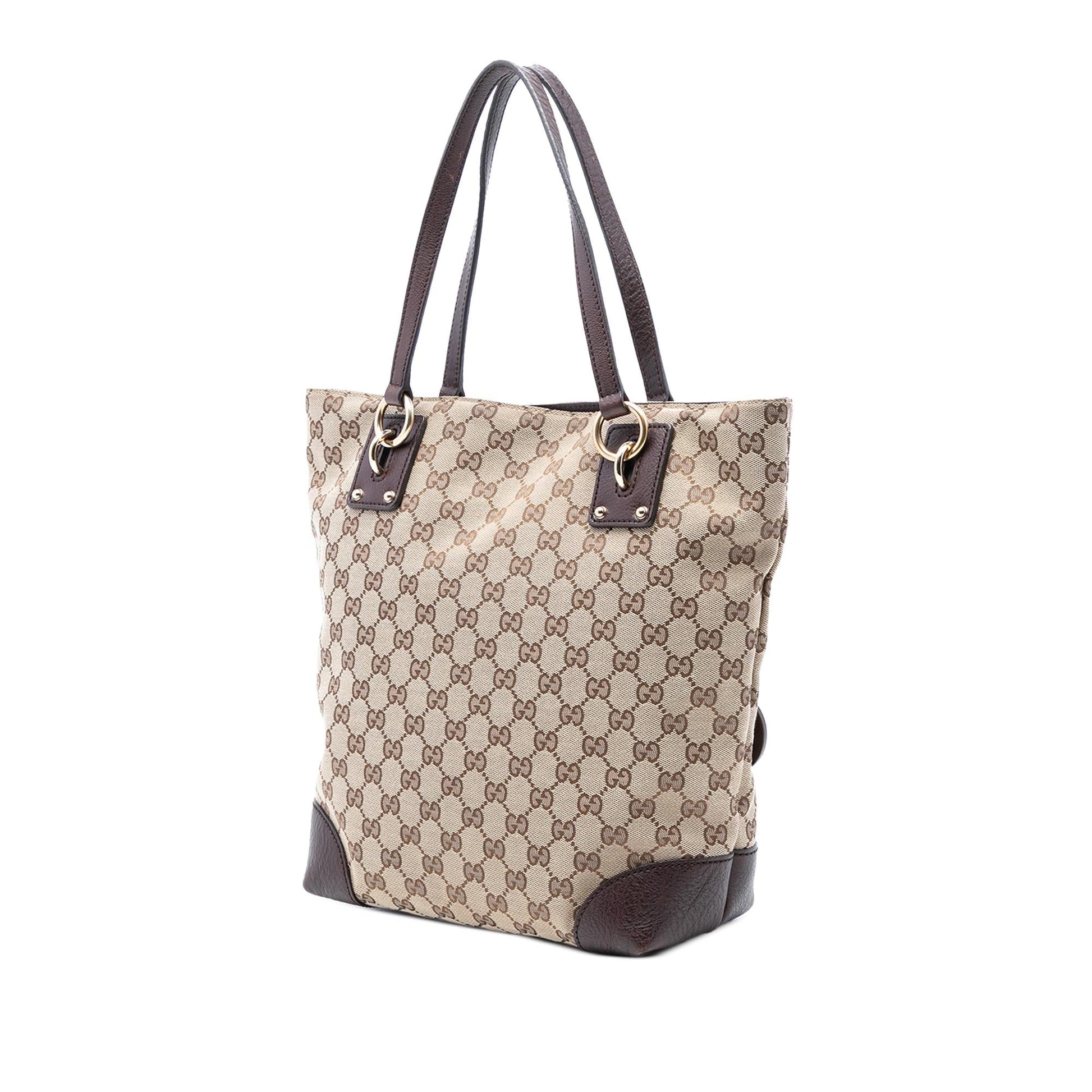 Gucci GG Canvas GG Charm Tote