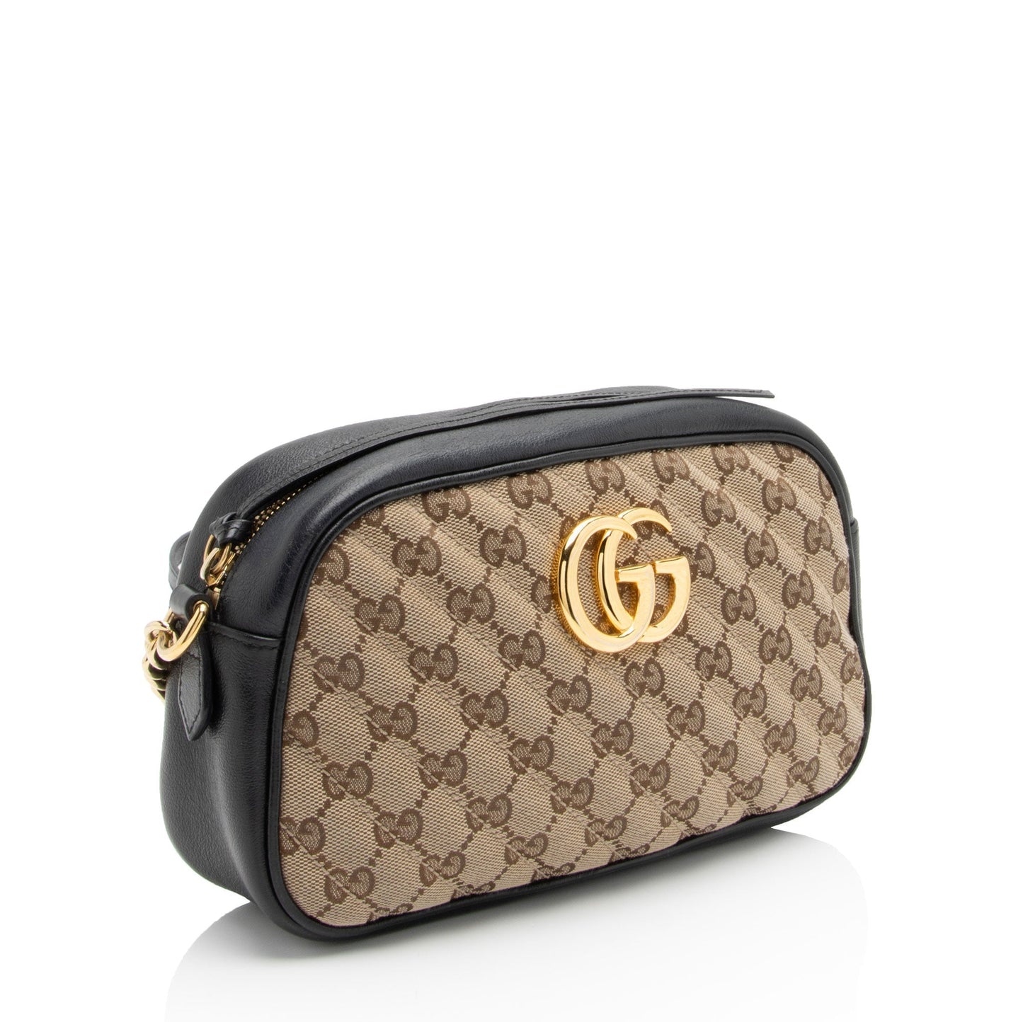 Gucci Leather Canvas Crossbody