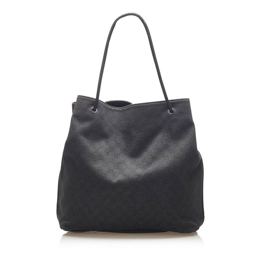 Gucci Canvas Monogram Tote Style 102