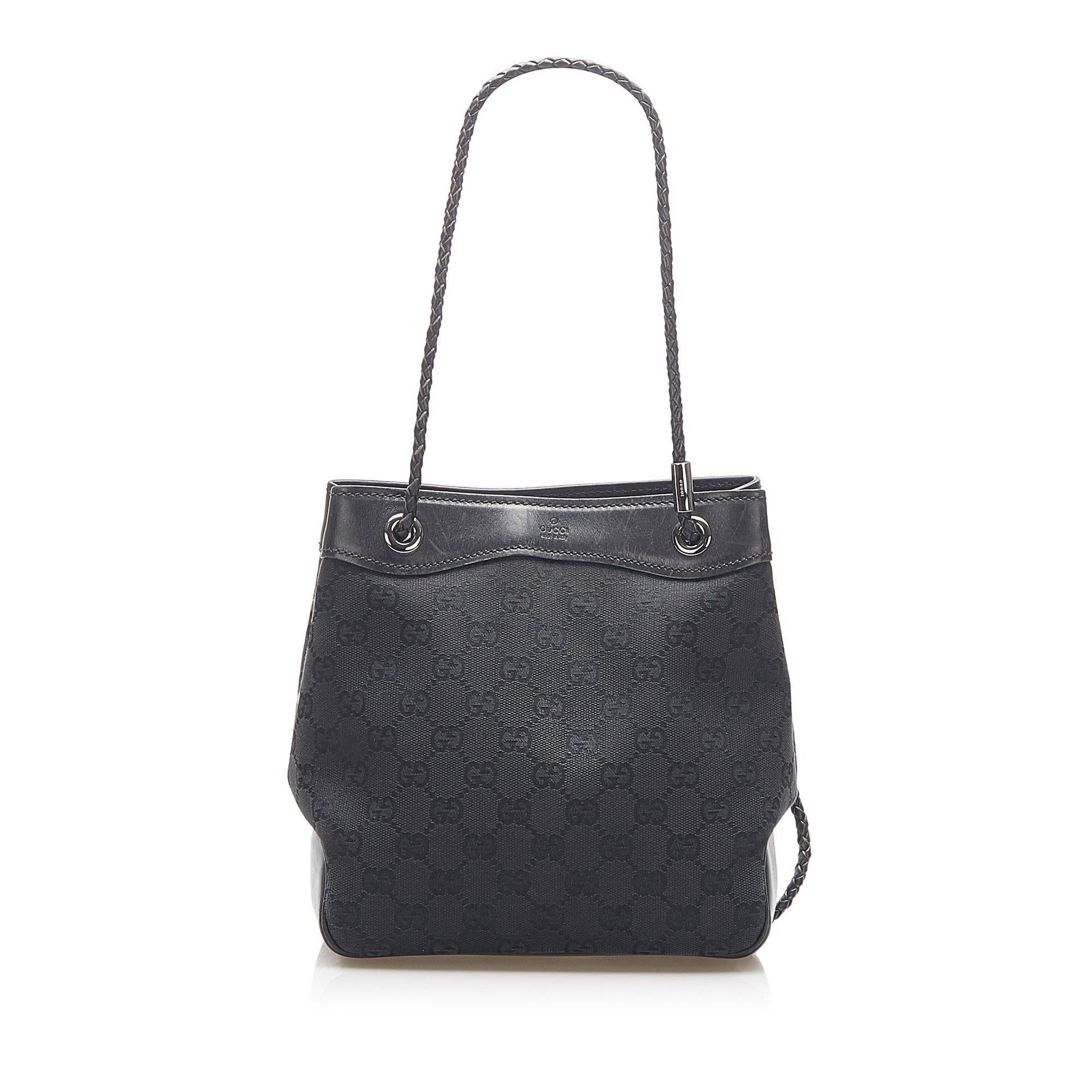 Gucci Canvas Monogram Tote Style 83