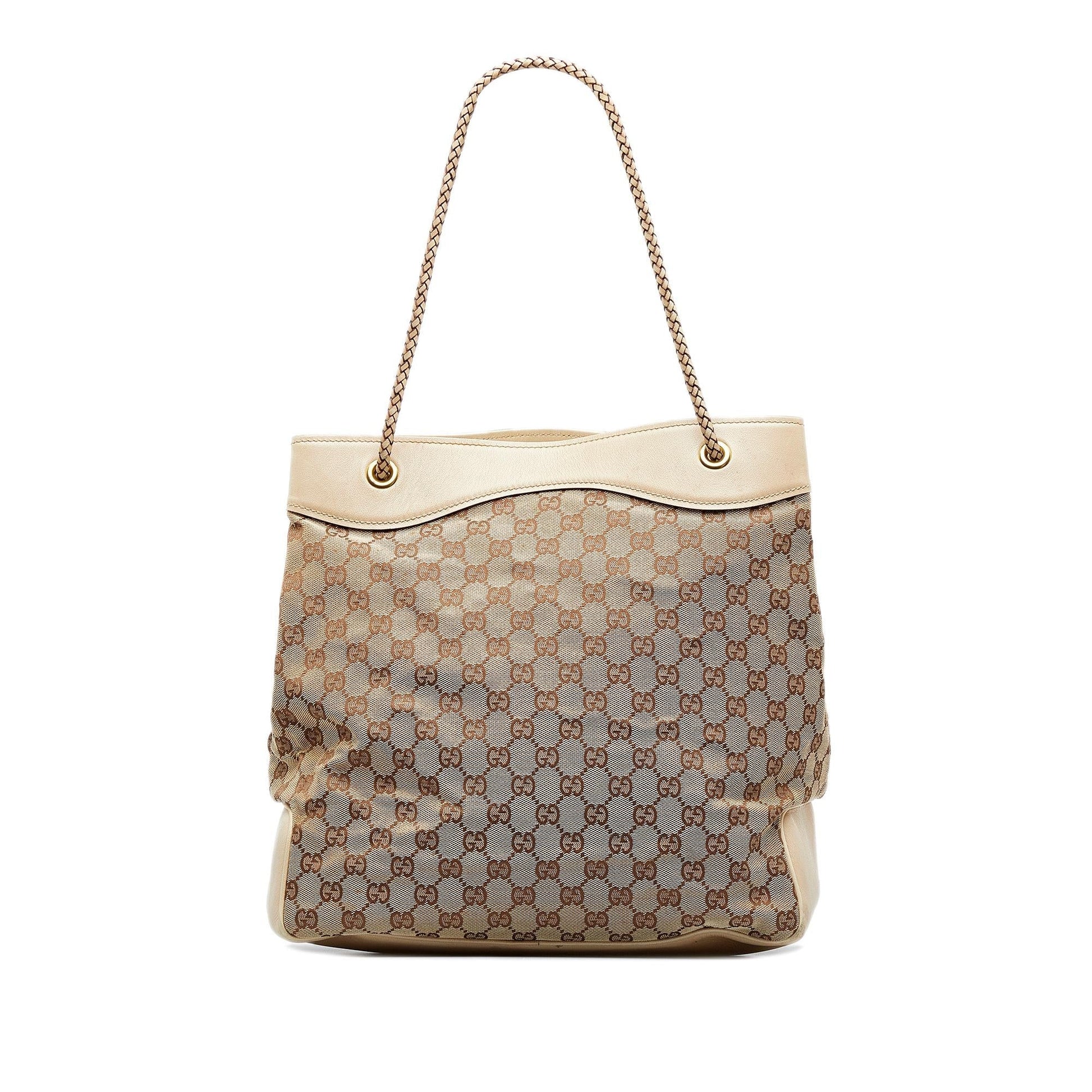 Gucci Monogram Canvas Tote