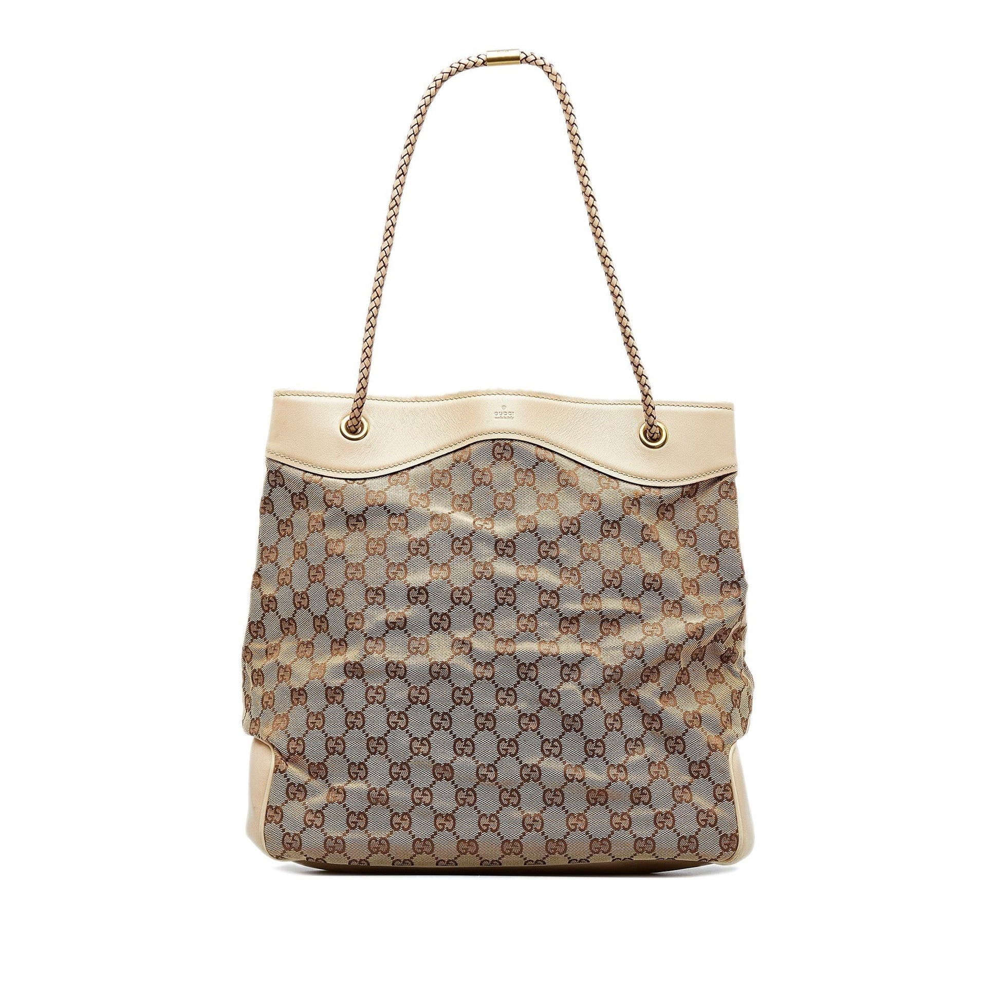 Gucci Monogram Canvas Tote