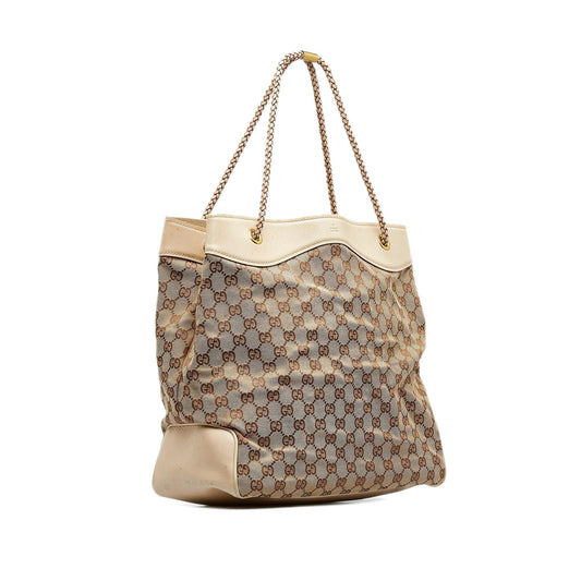 Gucci Monogram Canvas Tote