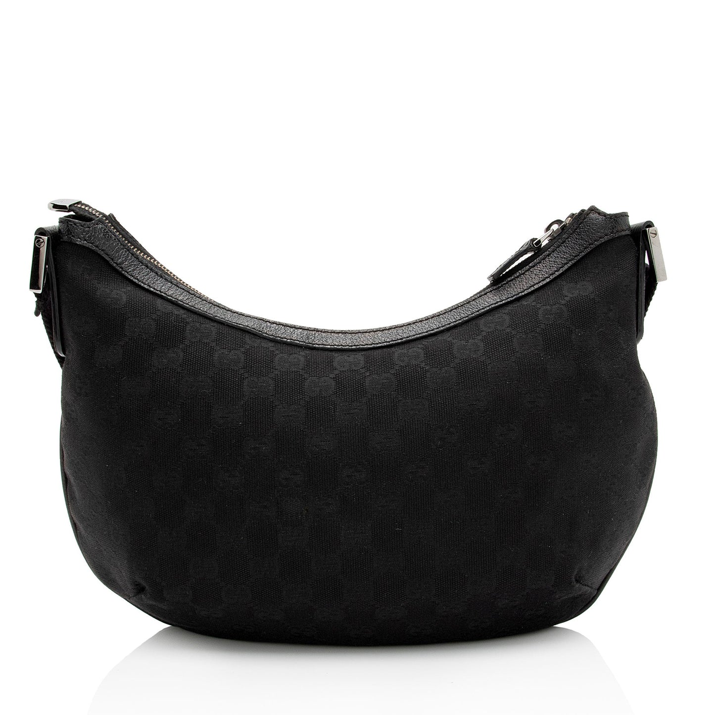 Gucci GG Canvas Half Moon Medium Messenger Bag (SHF-aTmqfv)