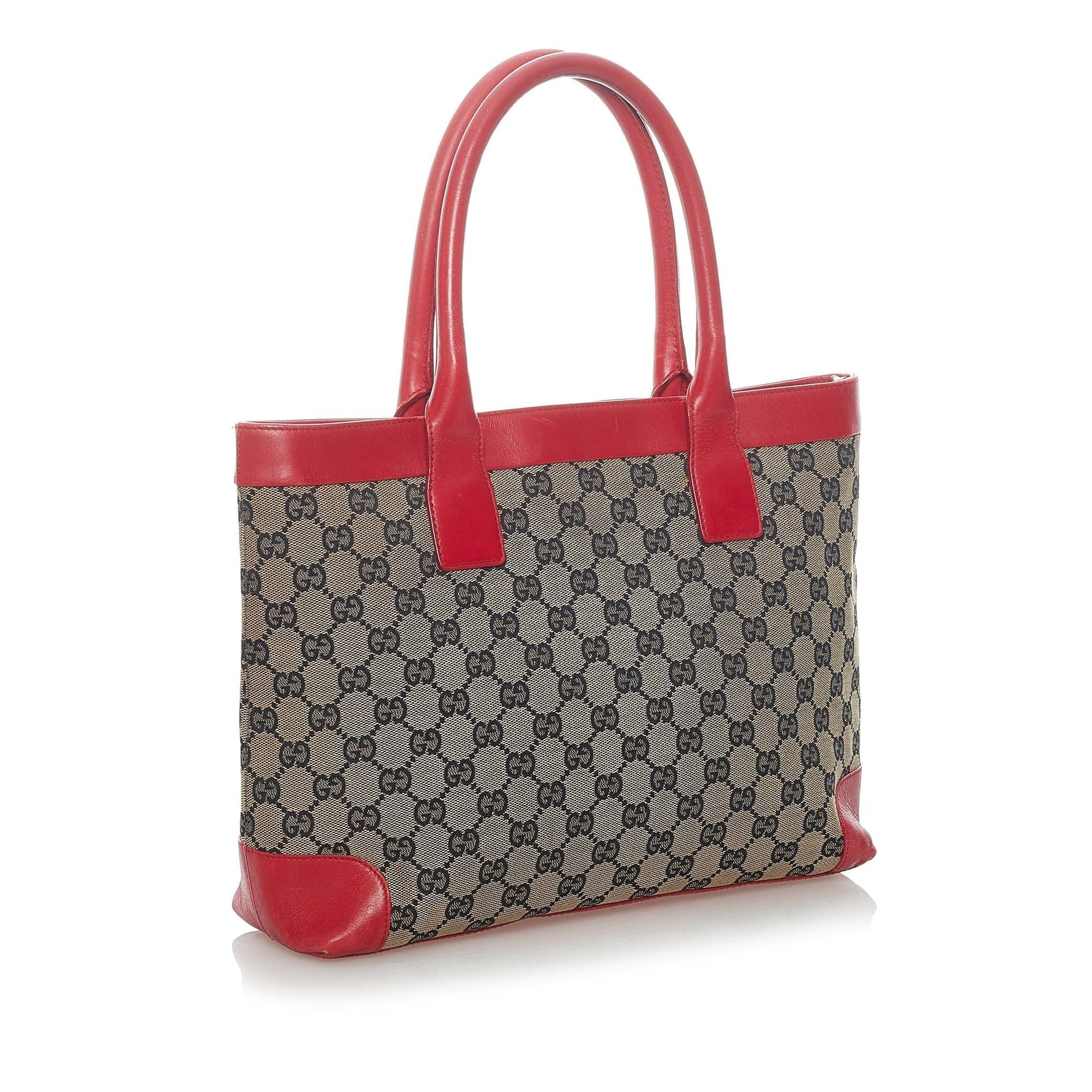 Gucci GG Canvas Handbag (SHG-32082)