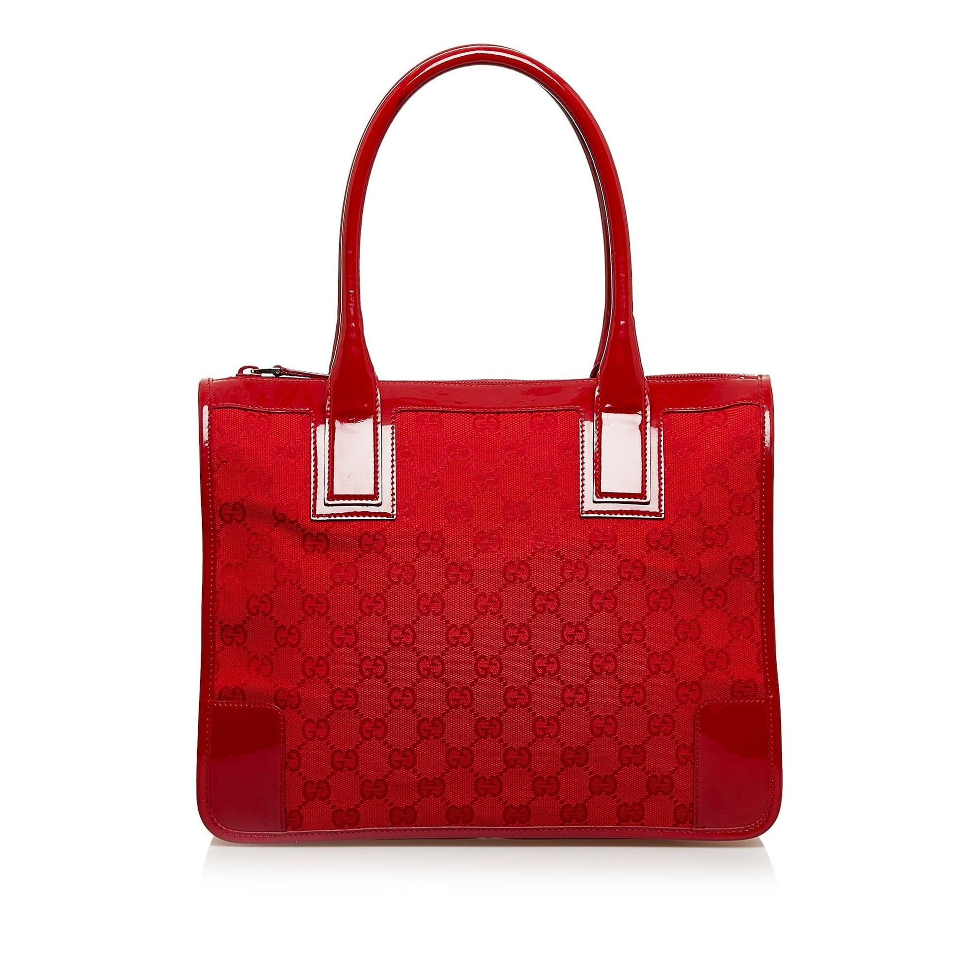 Gucci GG Canvas Handbag (SHG-QIxAhS)