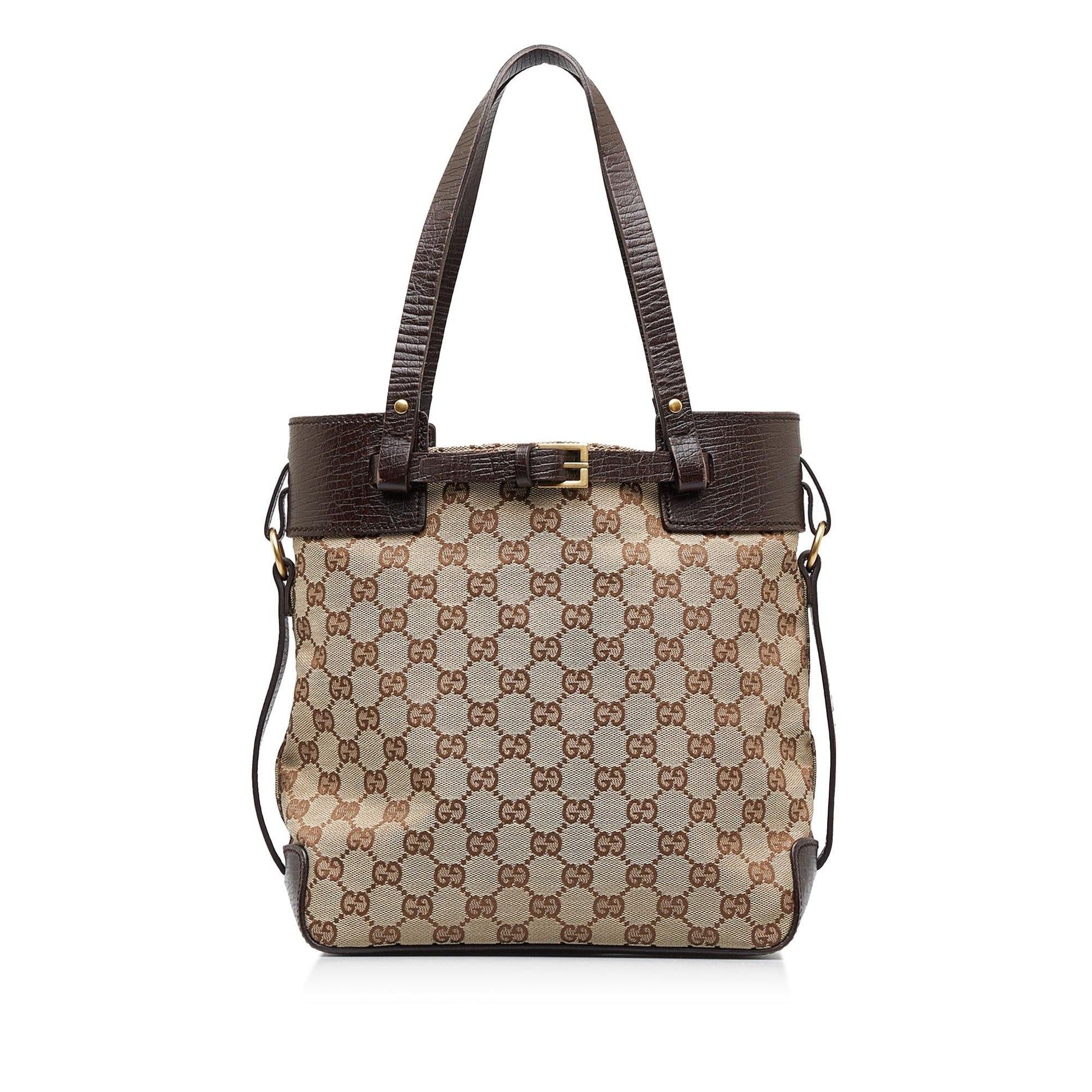 Gucci Monogram Canvas Crossbody