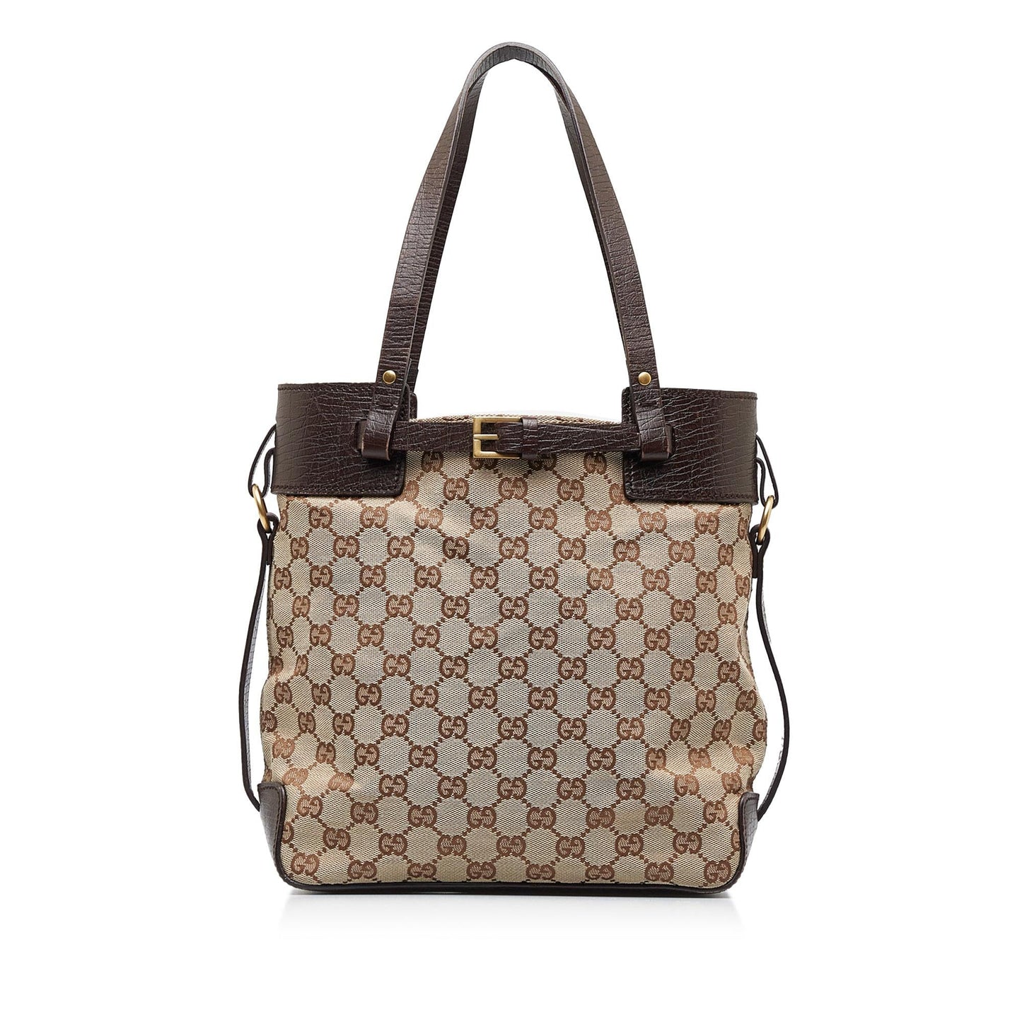 Gucci Monogram Canvas Crossbody