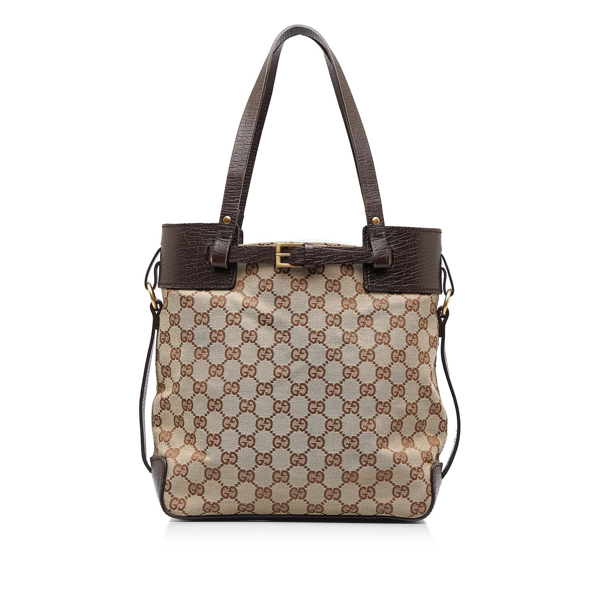 Gucci Monogram Canvas Crossbody