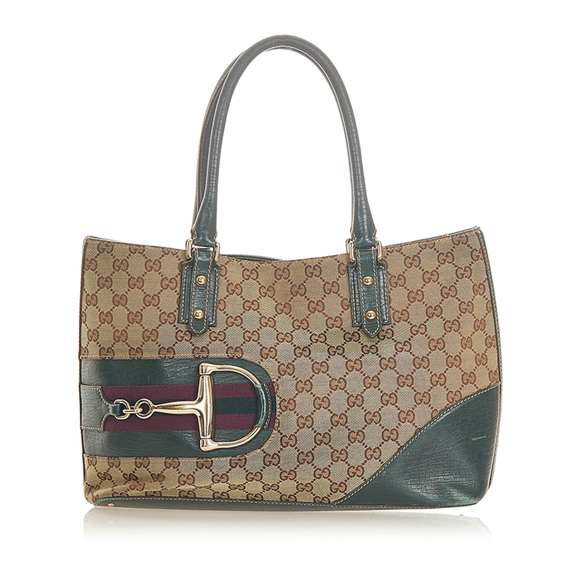 Gucci Canvas Monogram Tote Style 4