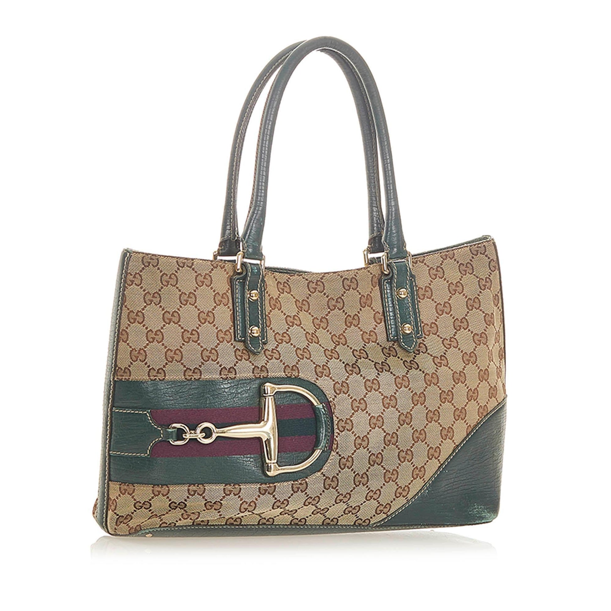 Gucci Canvas Monogram Tote Style 4