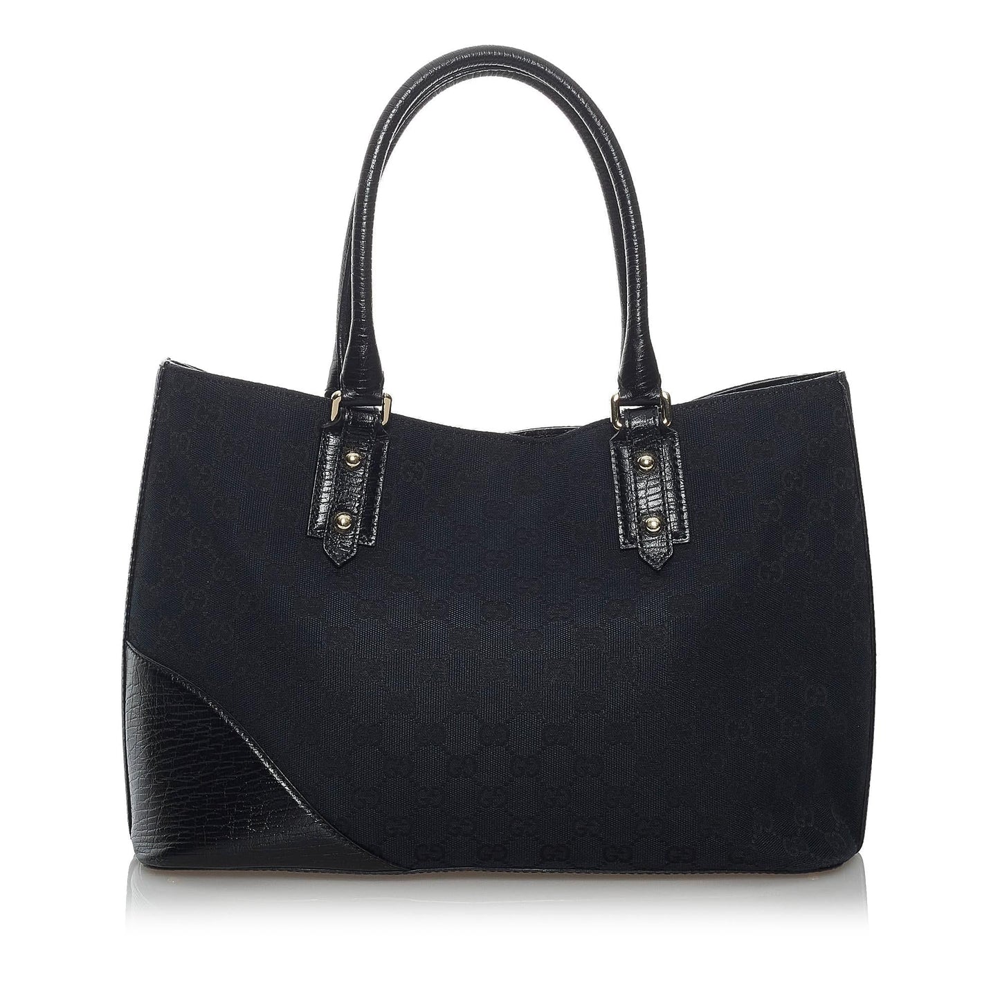 Gucci GG Canvas Hasler Tote Bag (SHG-29653)