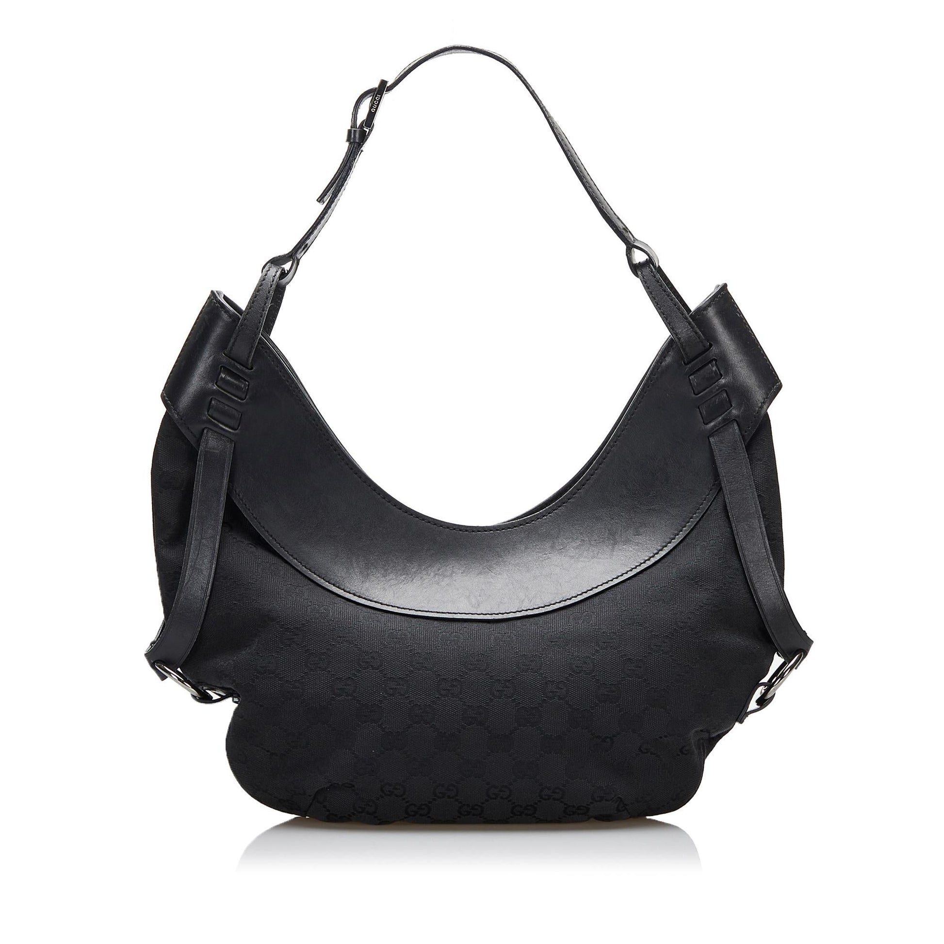 Gucci GG Canvas Hobo Bag (SHG-pRggC6)