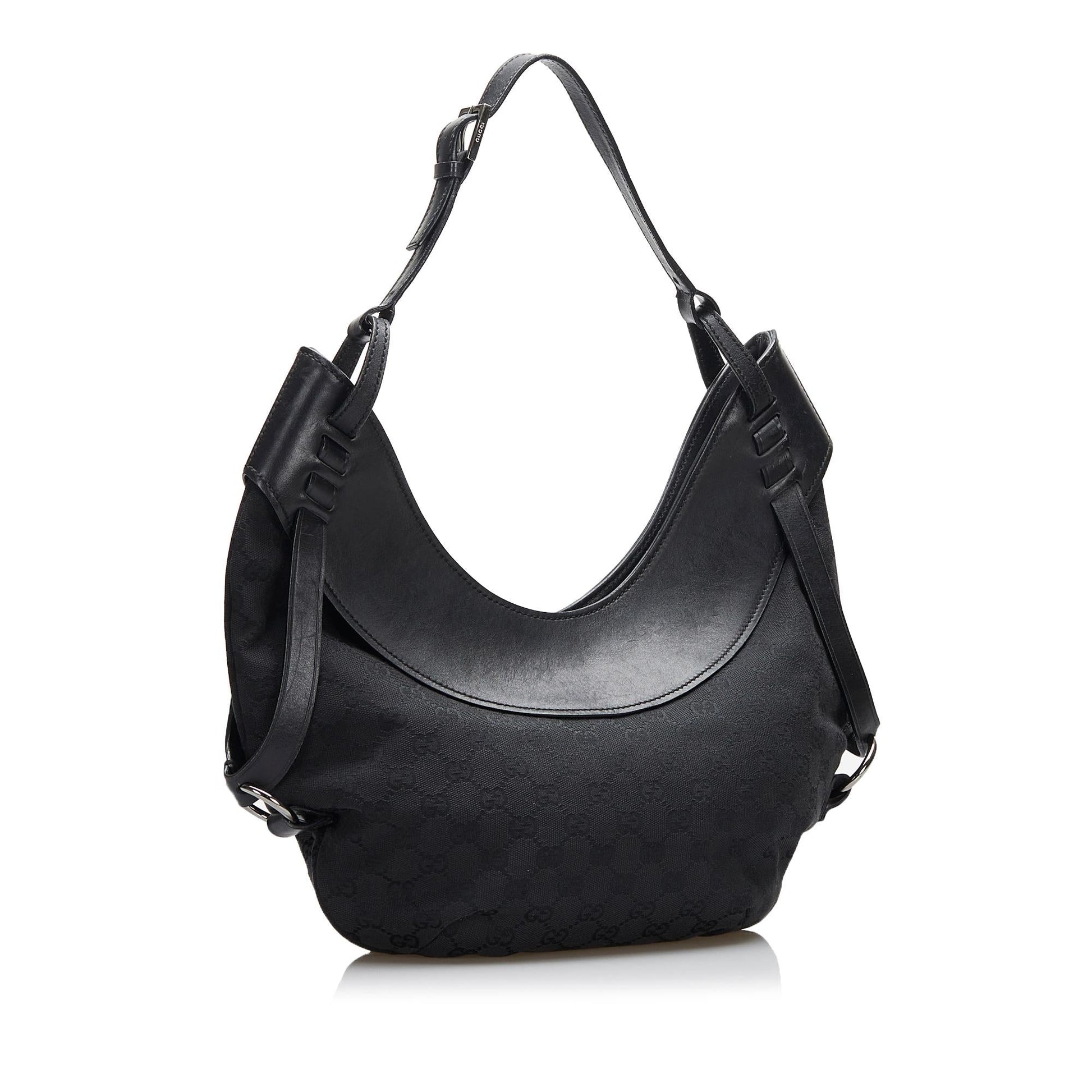 Gucci GG Canvas Hobo Bag (SHG-pRggC6)