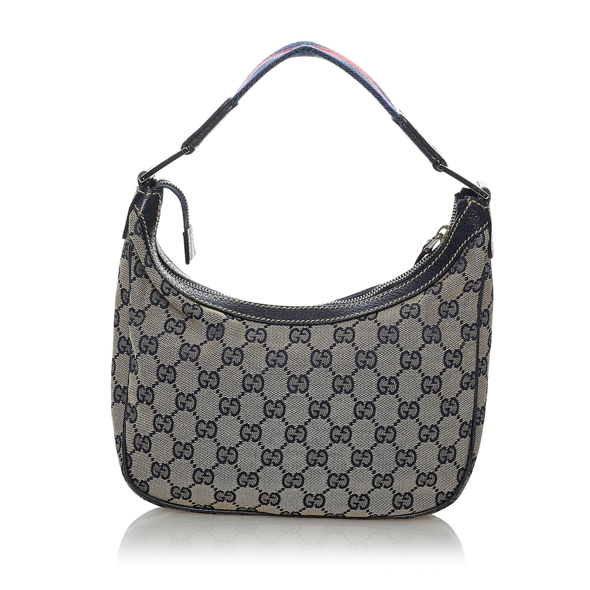 Gucci Canvas Shoulder Bag Style 14