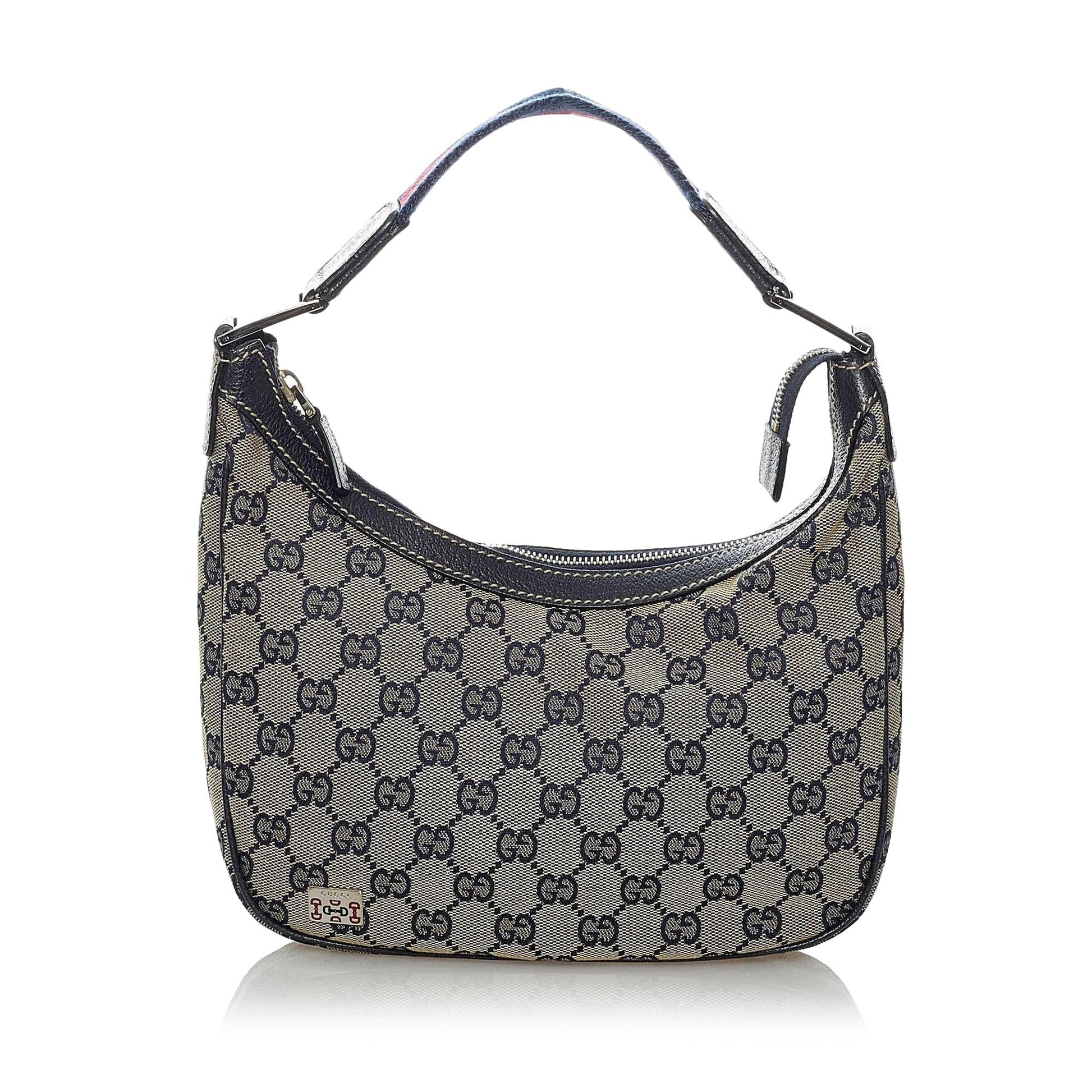 Gucci Canvas Shoulder Bag Style 14