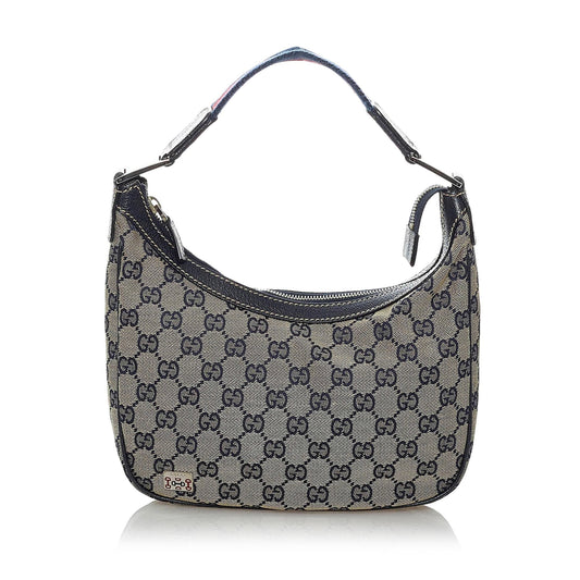 Gucci Canvas Shoulder Bag Style 14