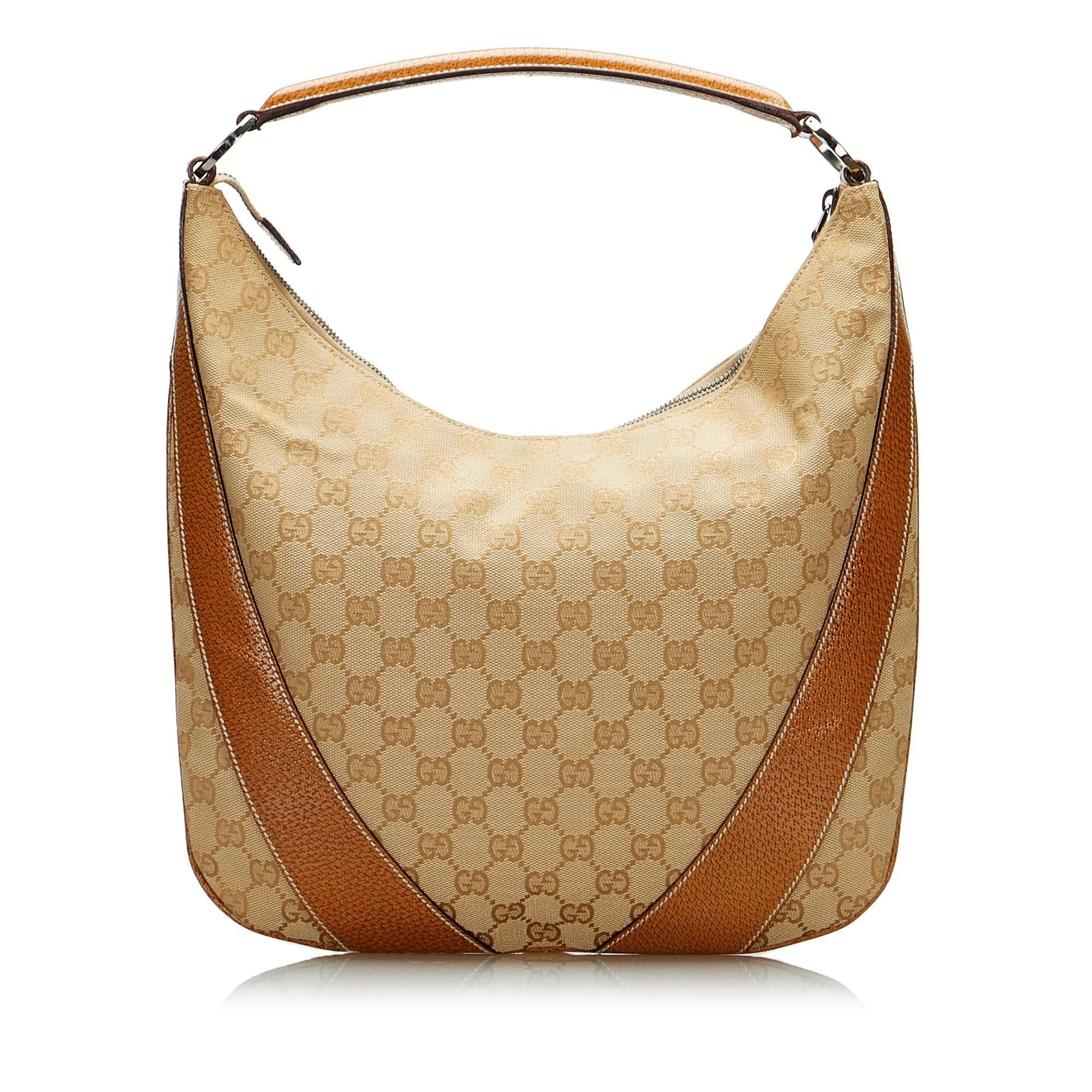 Gucci GG Canvas Hobo (SHG-m7Woue)