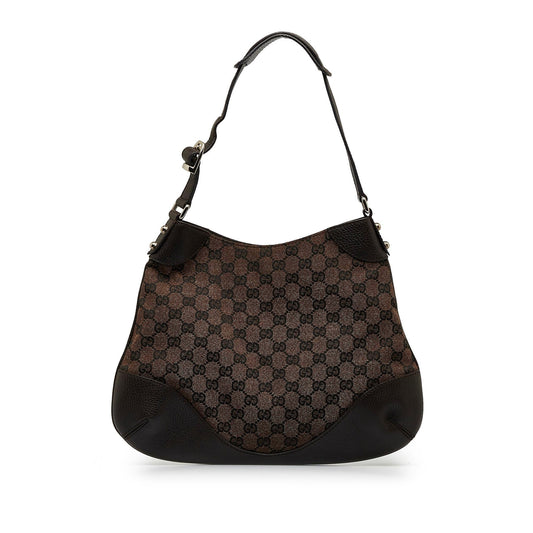 Gucci Canvas Shoulder Bag