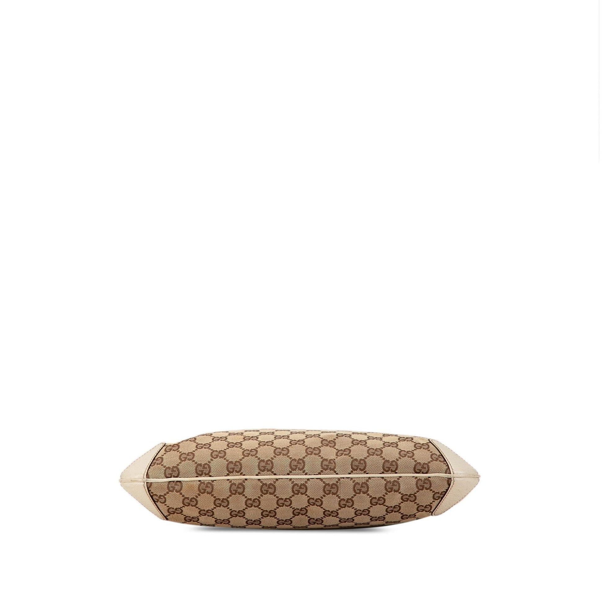 Gucci GG Canvas Horsebit Creole Hobo Bag (SHG-W6hAf3)