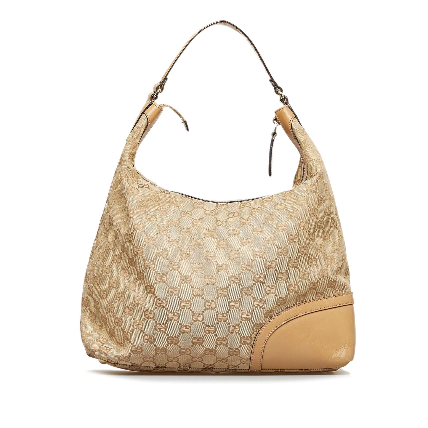 Gucci GG Canvas Horsebit Shoulder Bag (SHG-5o8Rw5)