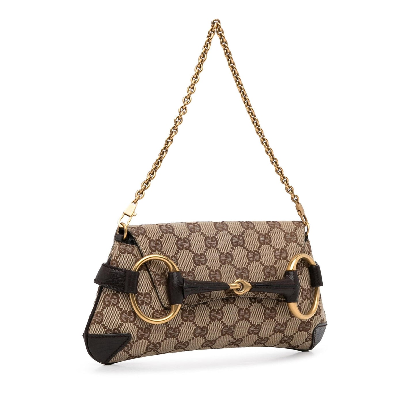 Gucci Canvas Shoulder Bag