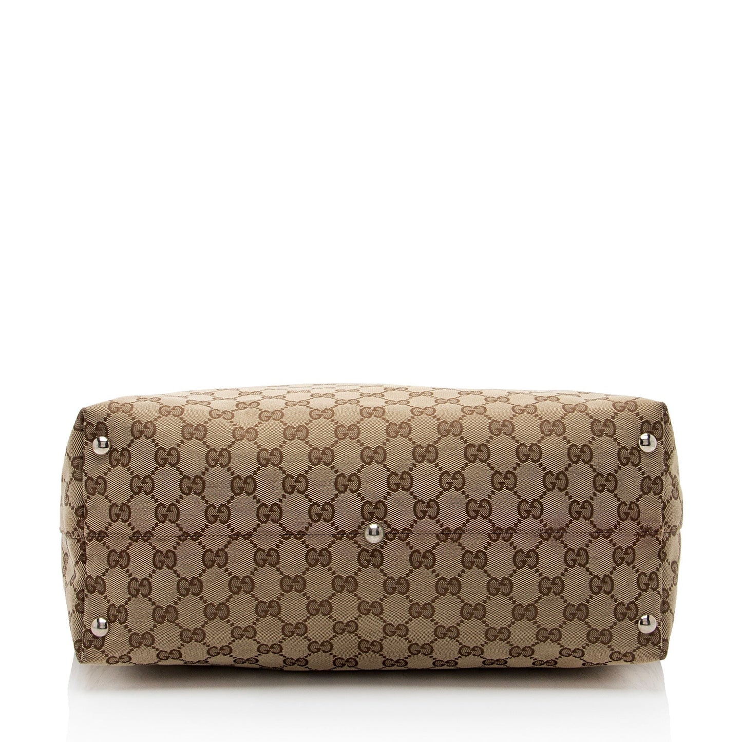 Gucci Leather Canvas Tote