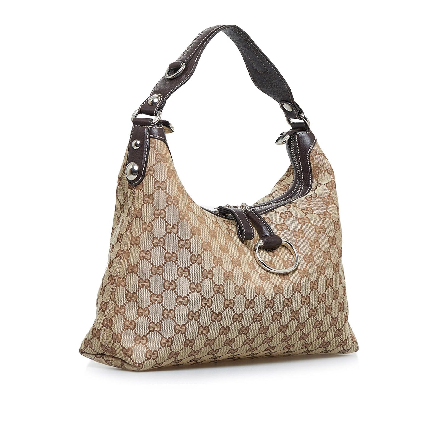Gucci Canvas Shoulder Bag