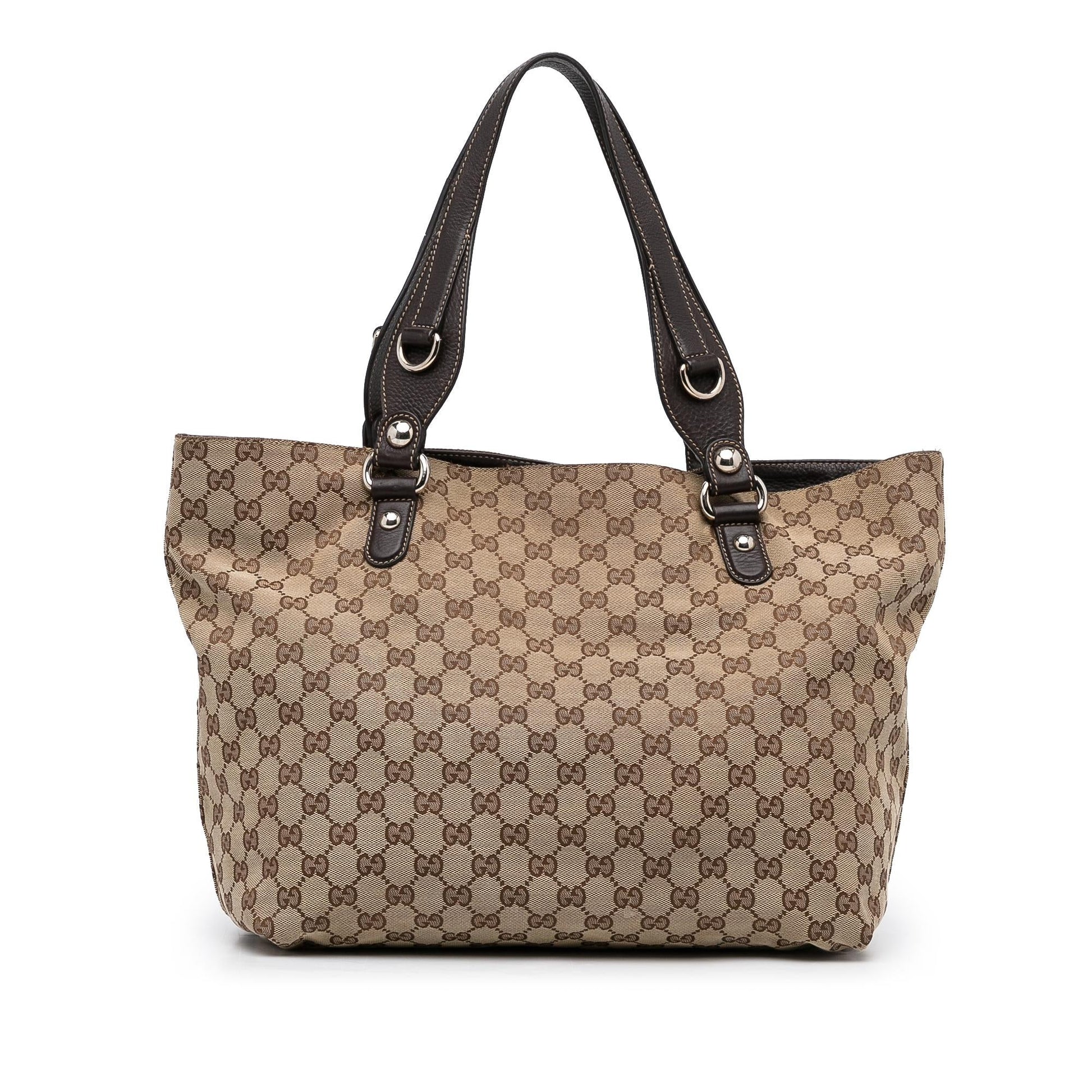 Gucci Monogram Canvas Tote