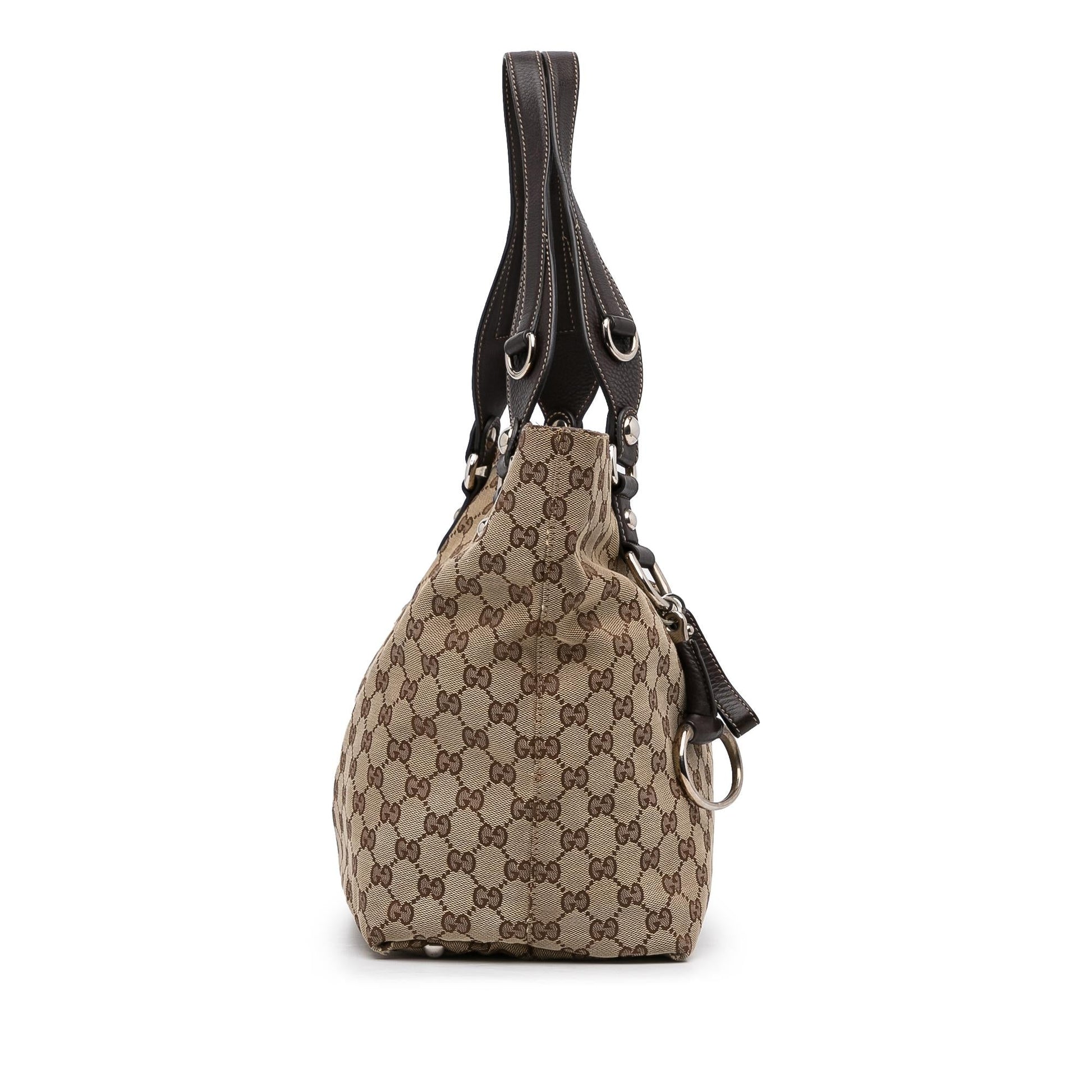 Gucci Monogram Canvas Tote