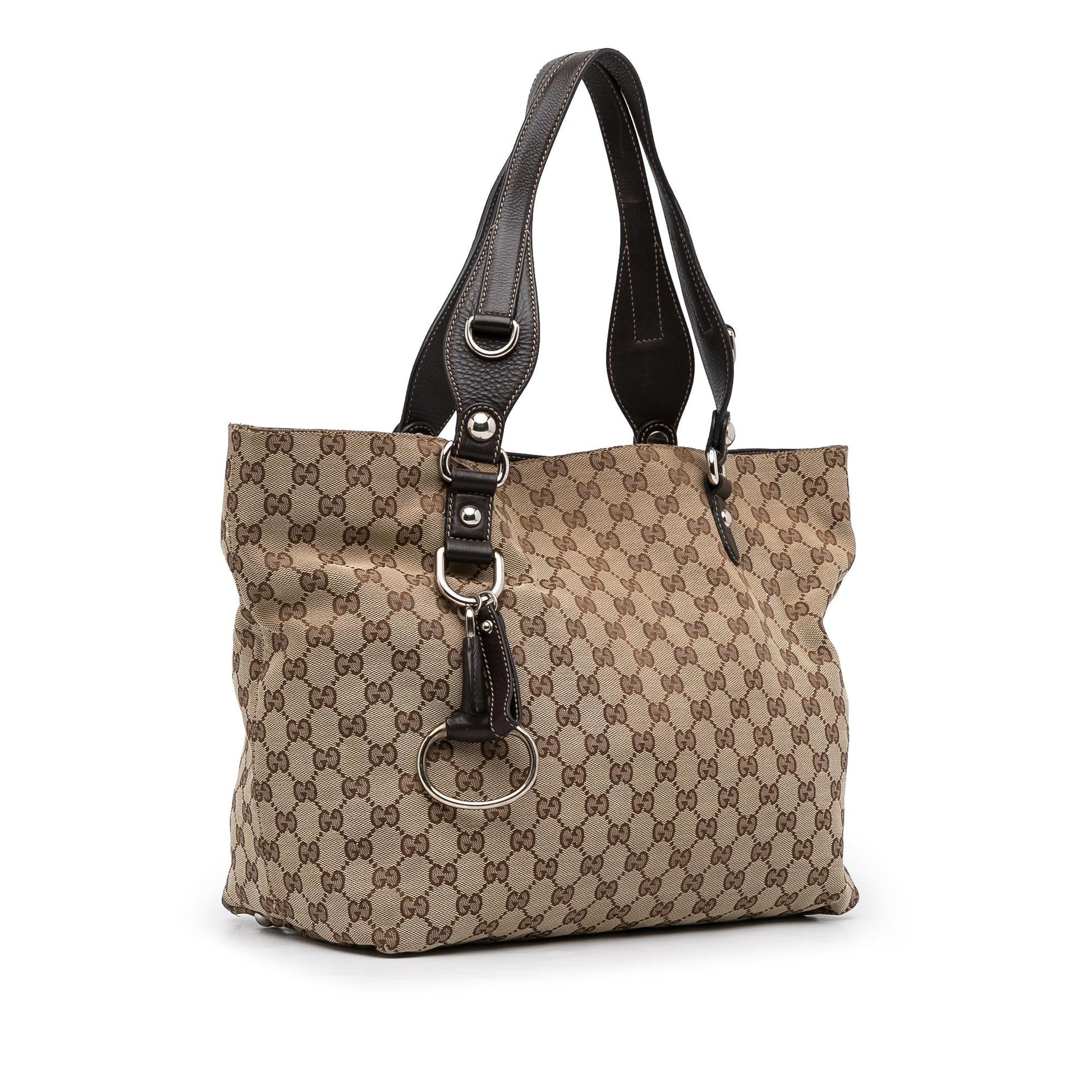 Gucci Monogram Canvas Tote