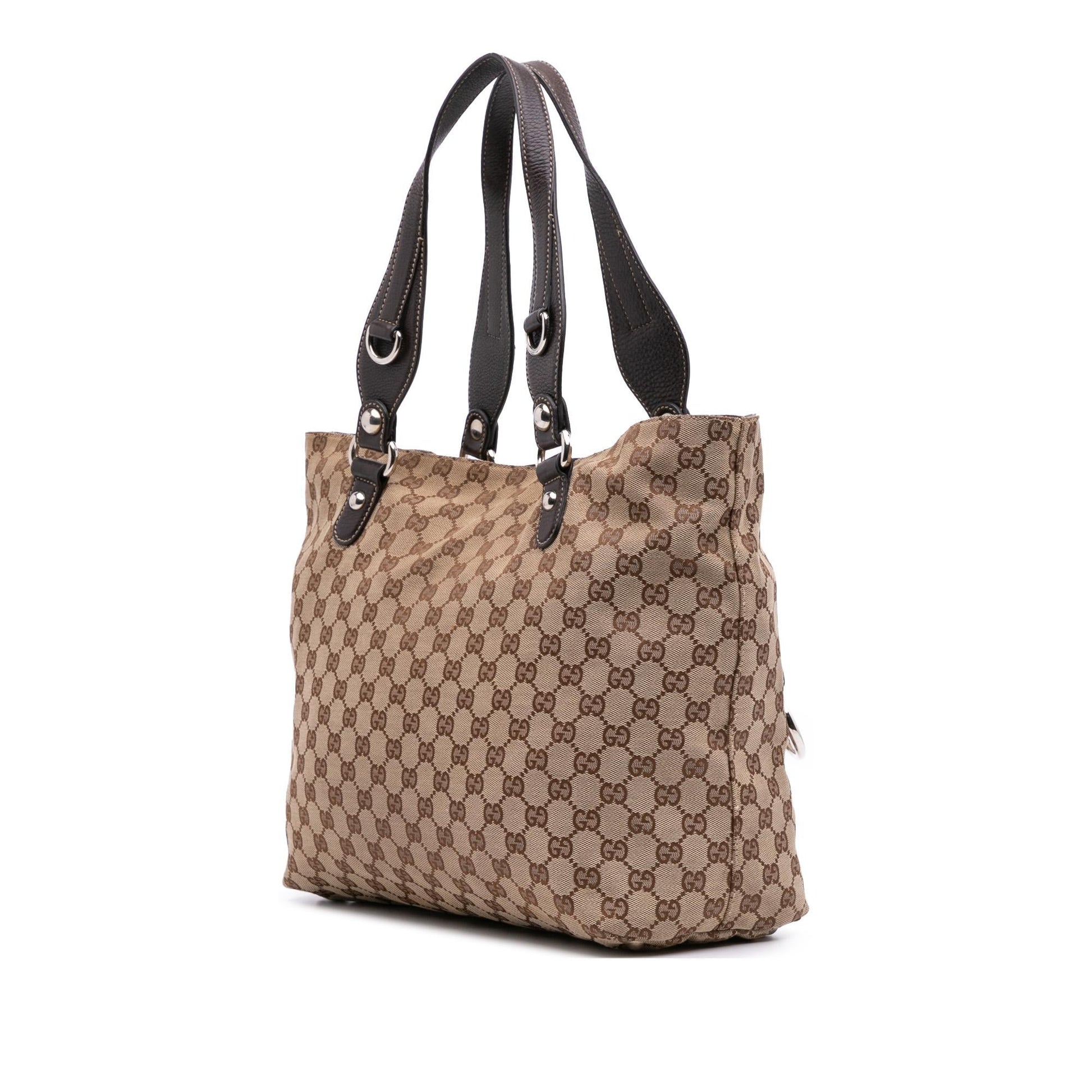 Gucci GG Canvas Icon Bit Tote