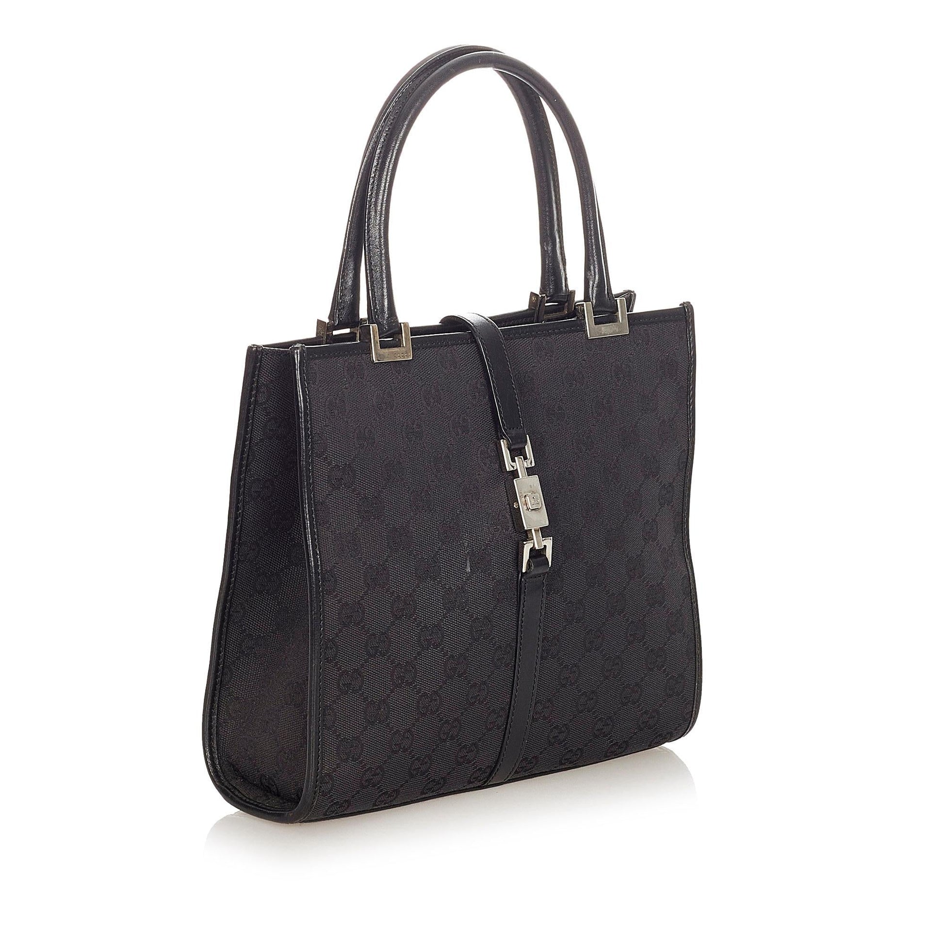 Gucci GG Canvas Jackie Handbag (SHG-31965)