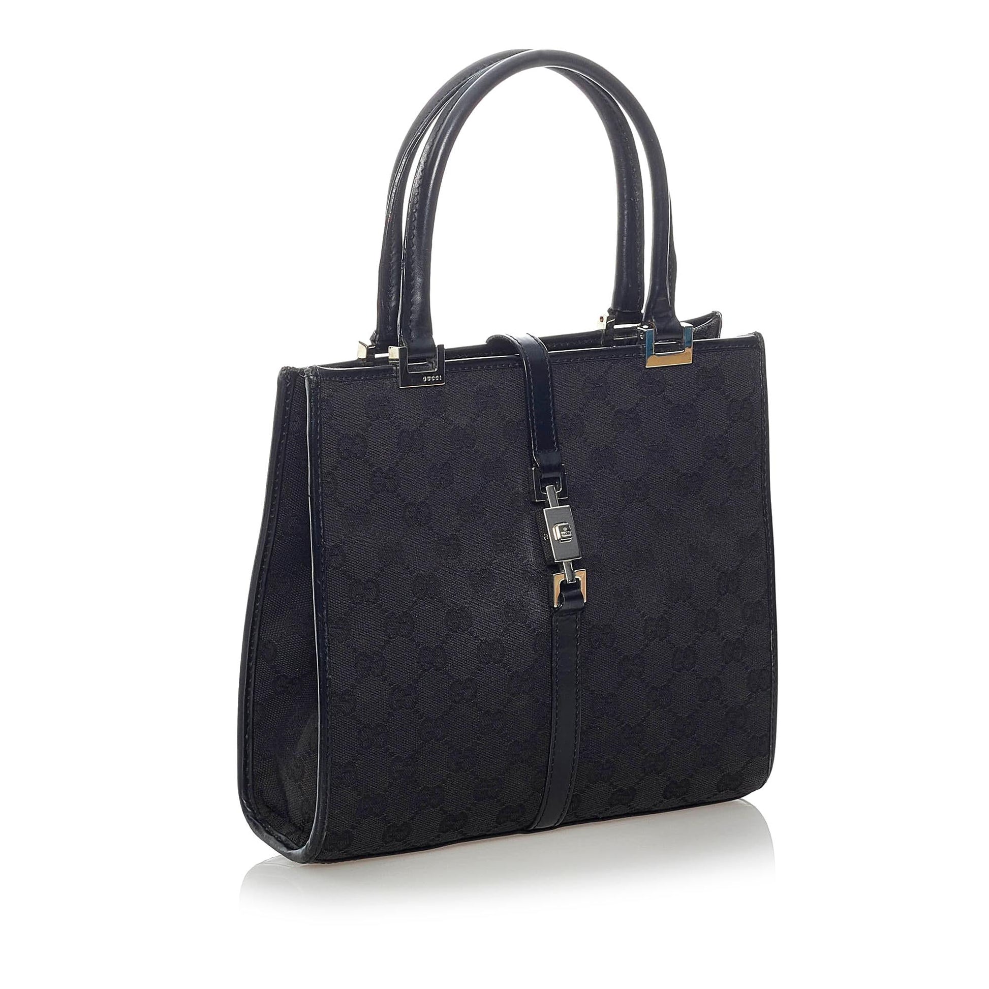 Gucci GG Canvas Jackie Handbag (SHG-32707)