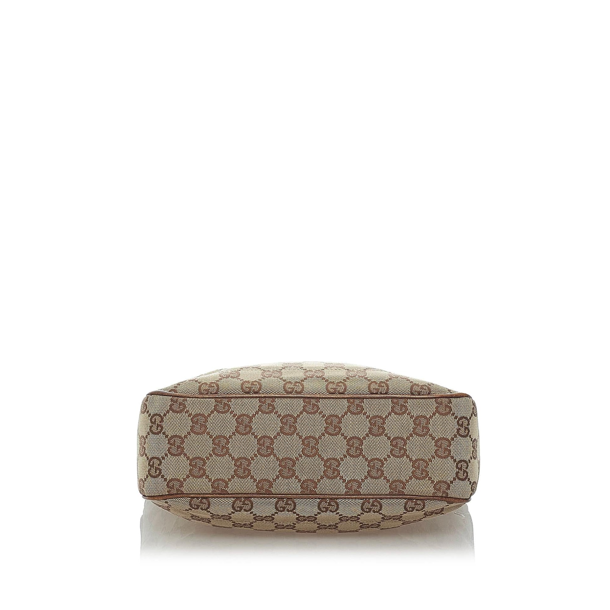 Gucci GG Canvas Jackie Piston Lock Tote Bag (SHG-33261)