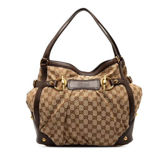Gucci Canvas Shoulder Bag