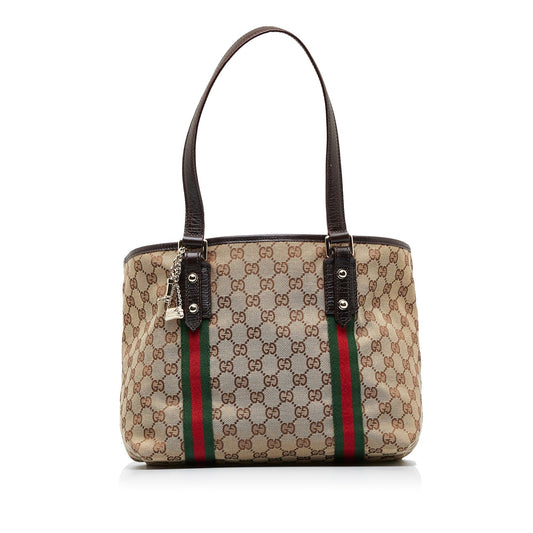 Gucci Canvas Shoulder Bag