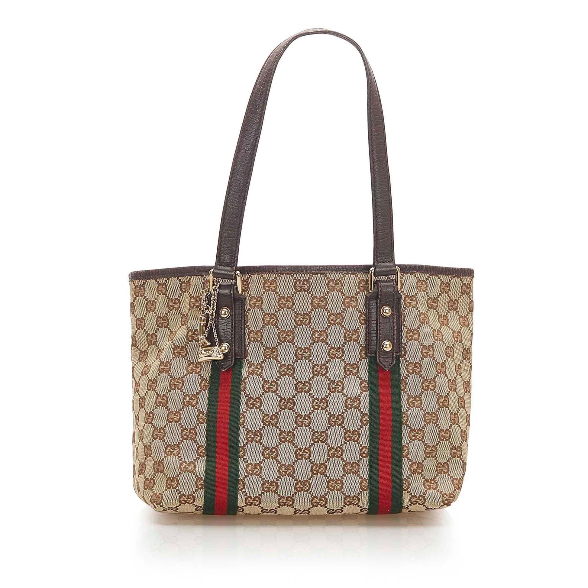 Gucci Canvas Monogram Tote Style 30