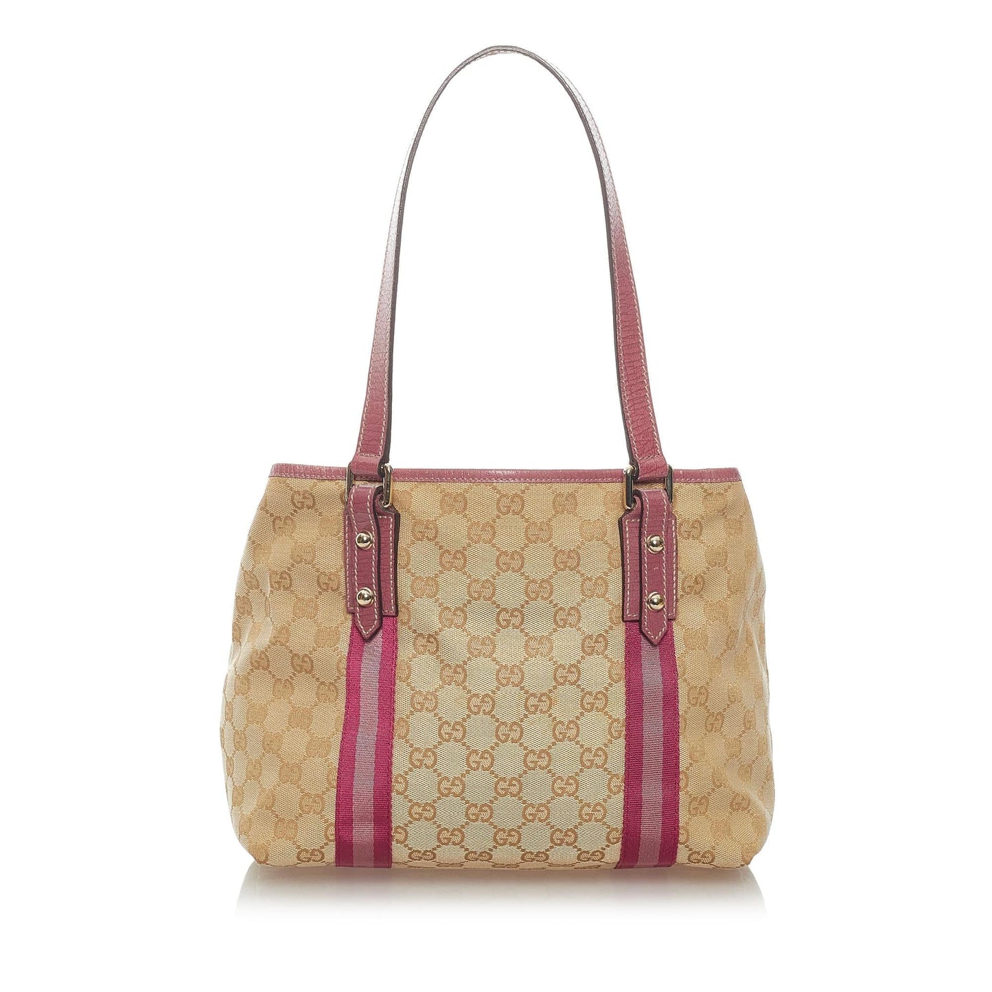 Gucci GG Canvas Jolicoeur Tote Bag (SHG-32320)