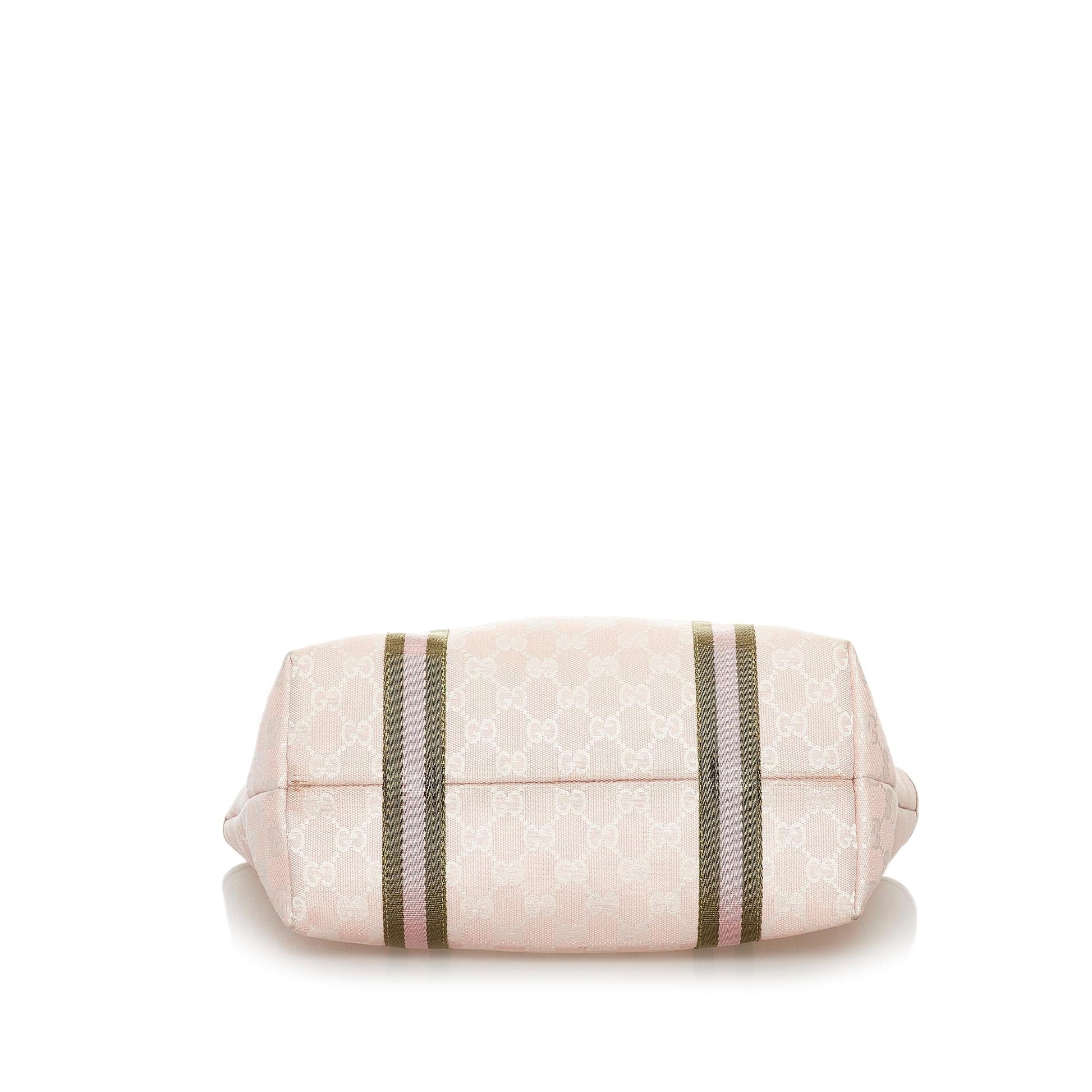 Gucci GG Canvas Jolicoeur Tote Bag (SHG-32410)