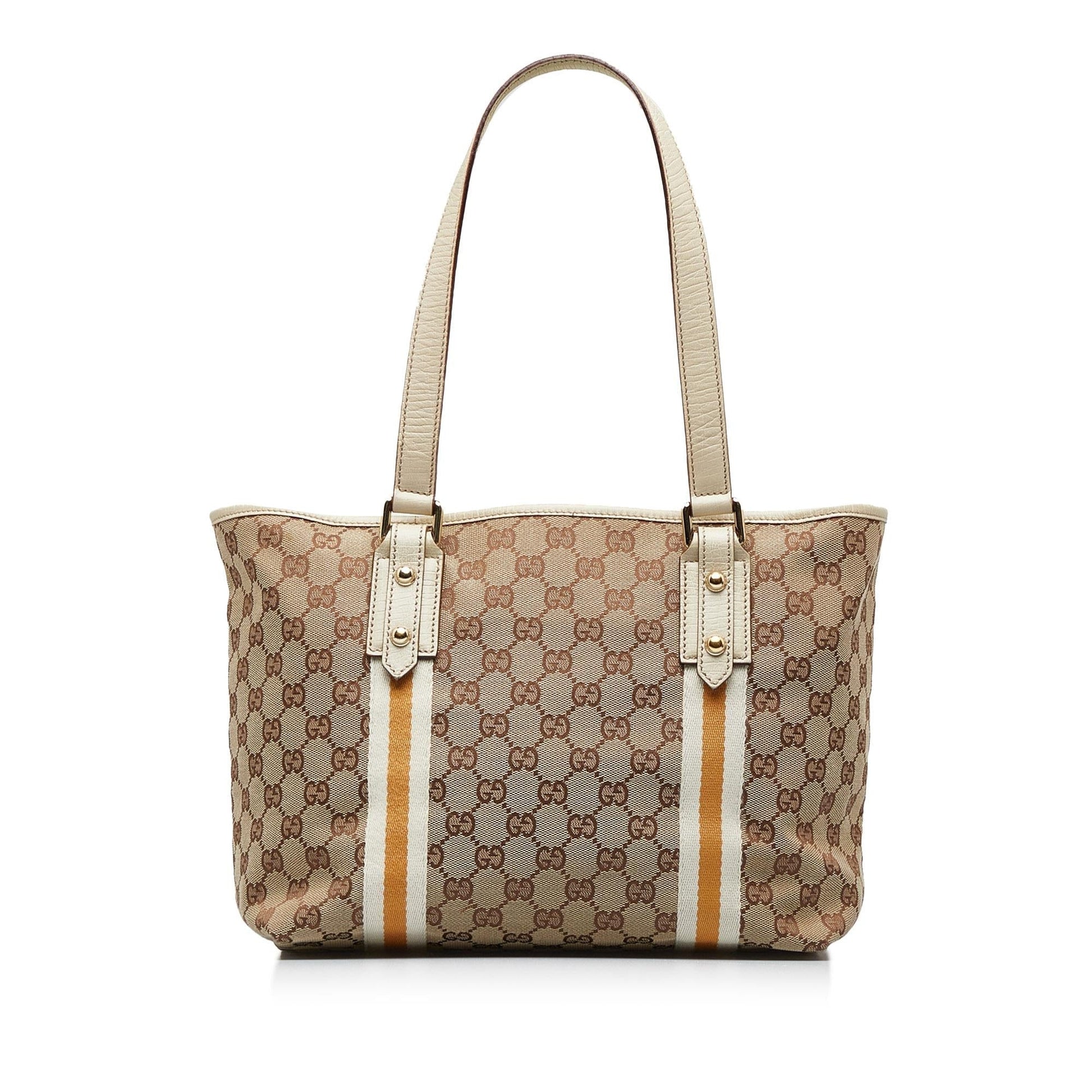 Gucci Monogram Canvas Tote