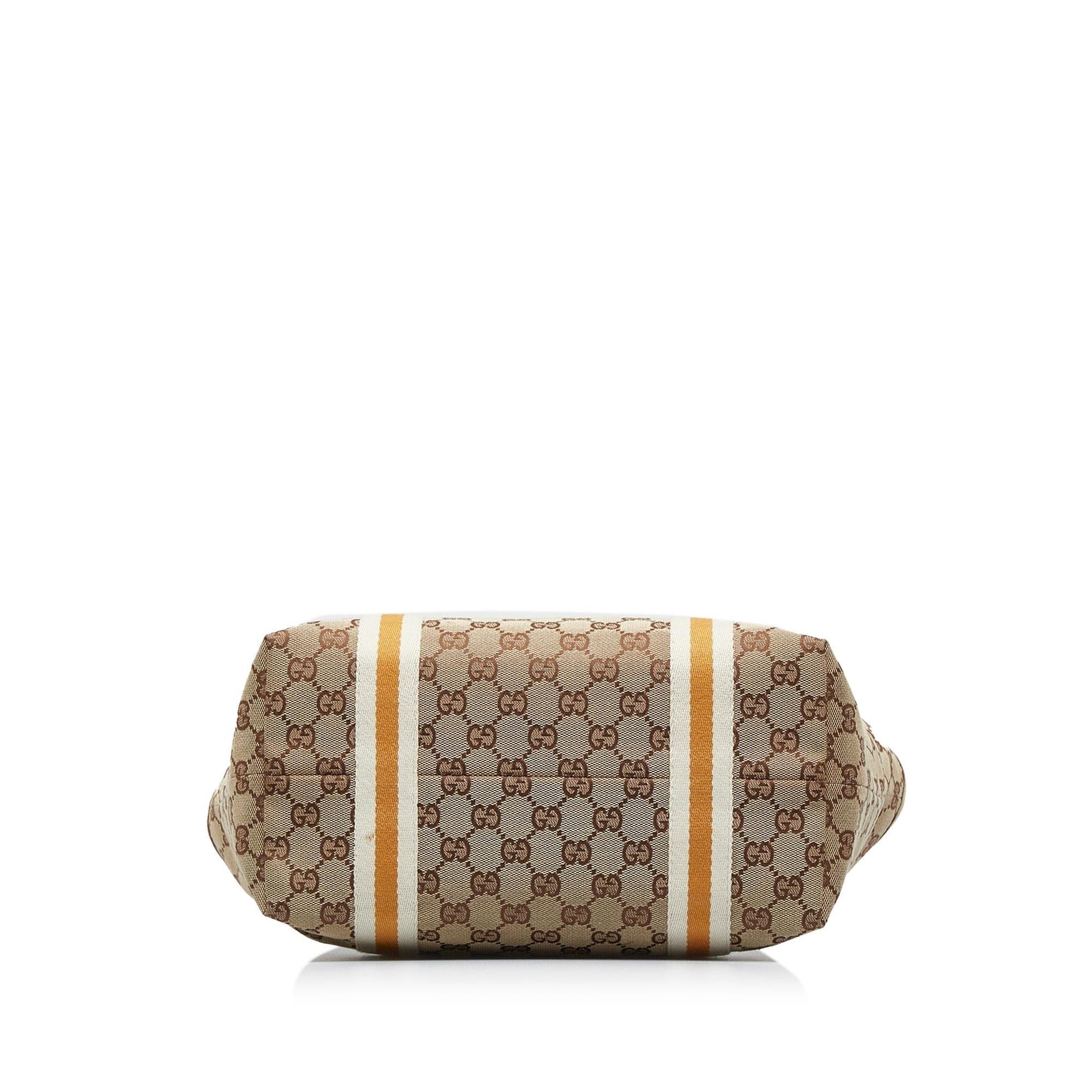 Gucci Monogram Canvas Tote