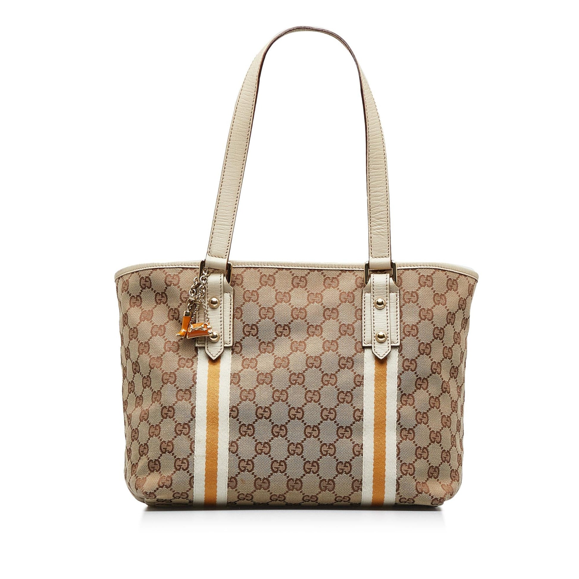 Gucci Monogram Canvas Tote
